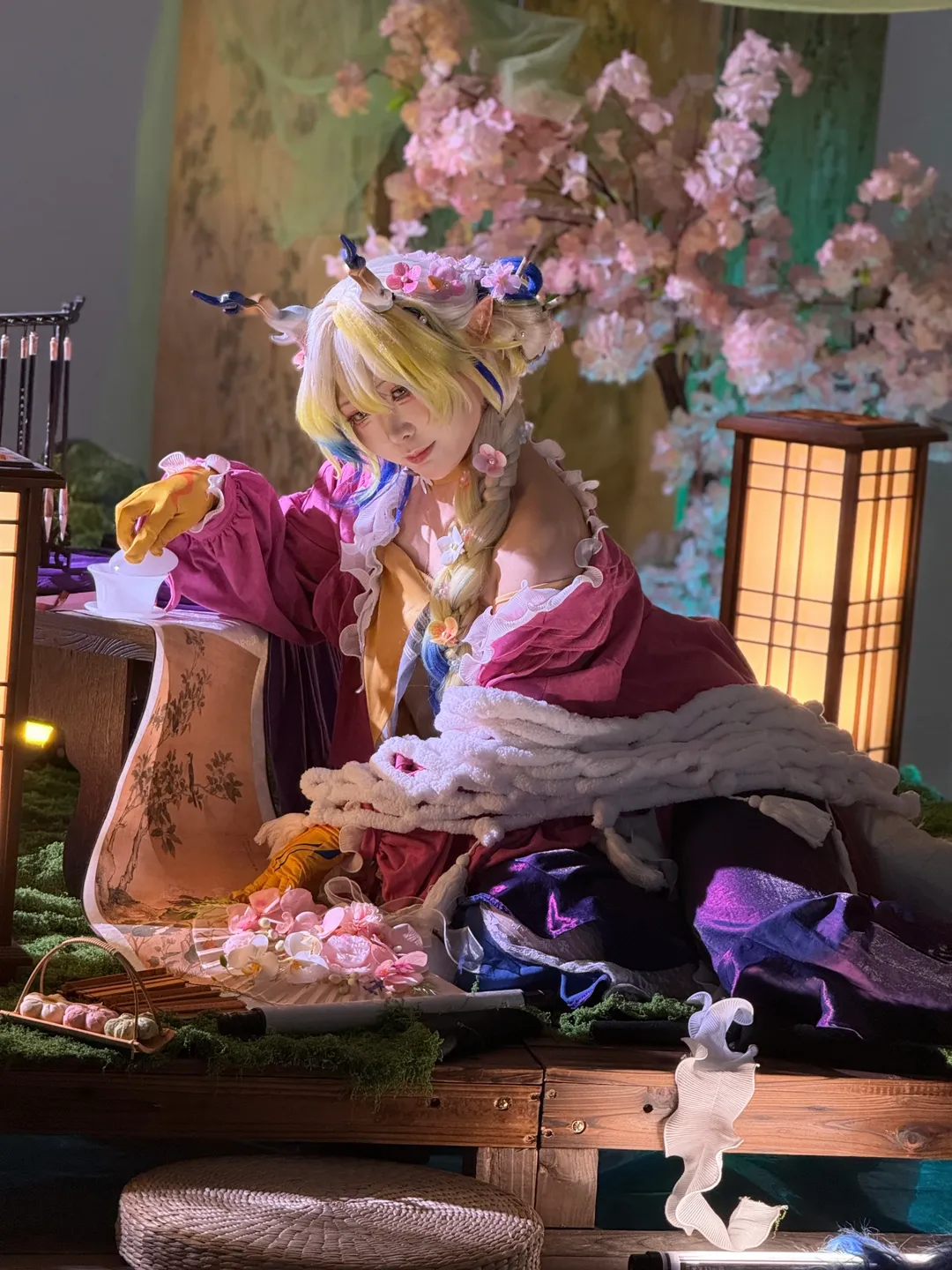 角色扮演, 黍cos, 明日方舟, 春日宴, 国风cosplay