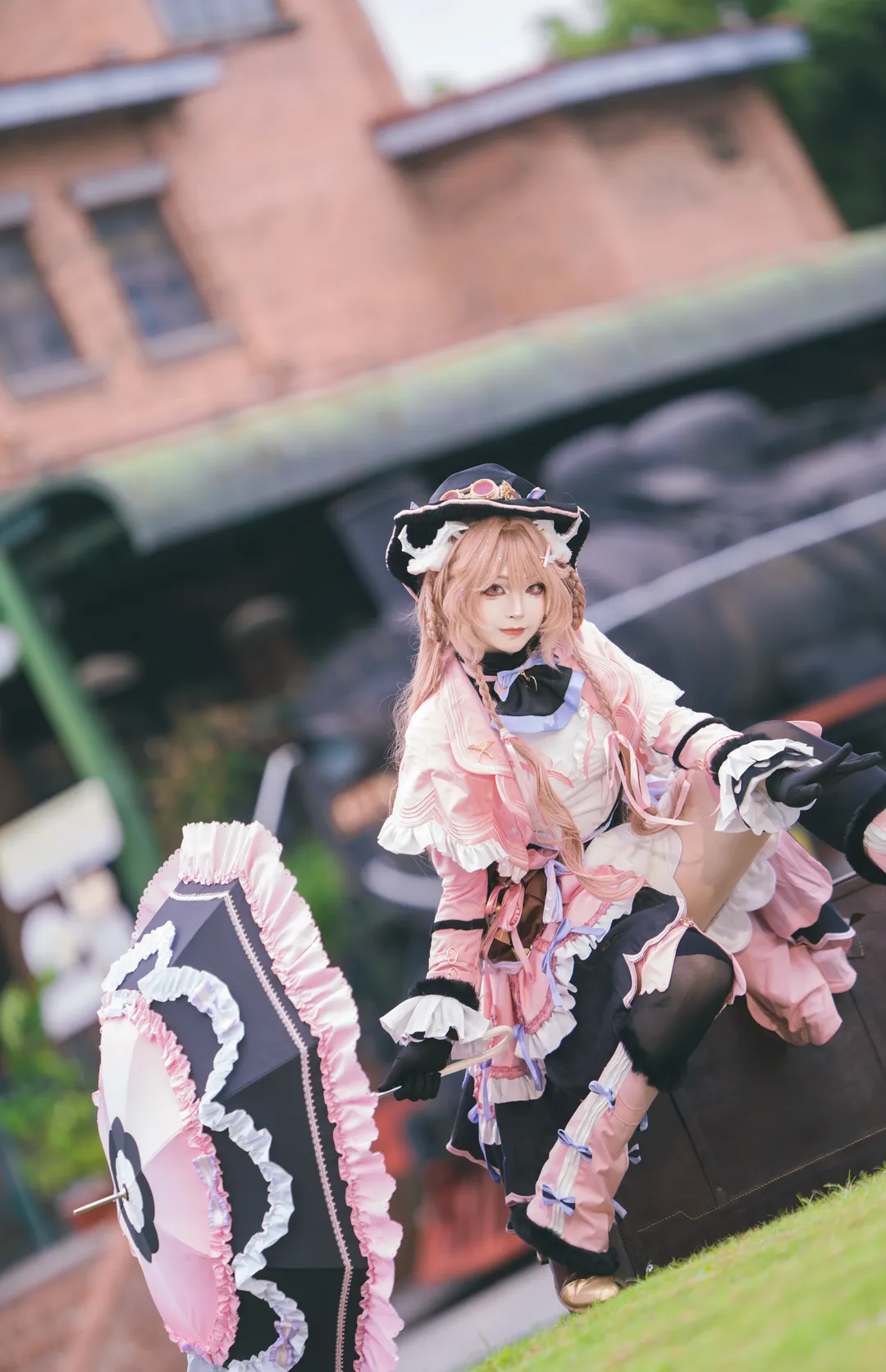 明日方舟, 艾雅法拉cos, cosplay摄影, 明日方舟三丽鸥联名, 棉绒小魔女 - 第2张