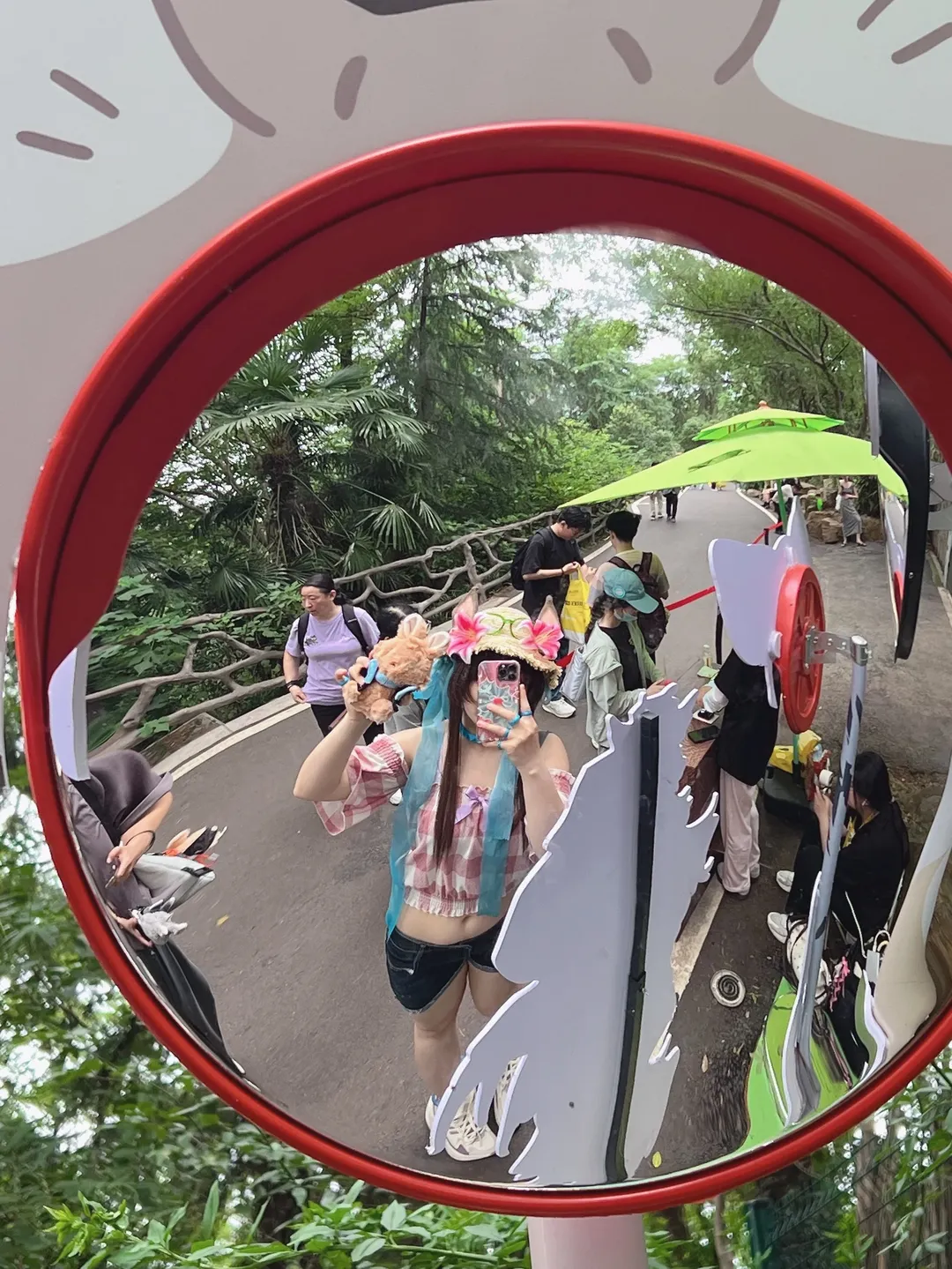 アークナイツ, アーミヤ コスプレ, 紅山動物園コラボ, 夏イベントコスプレ, 屋外コスプレ - 7枚目
