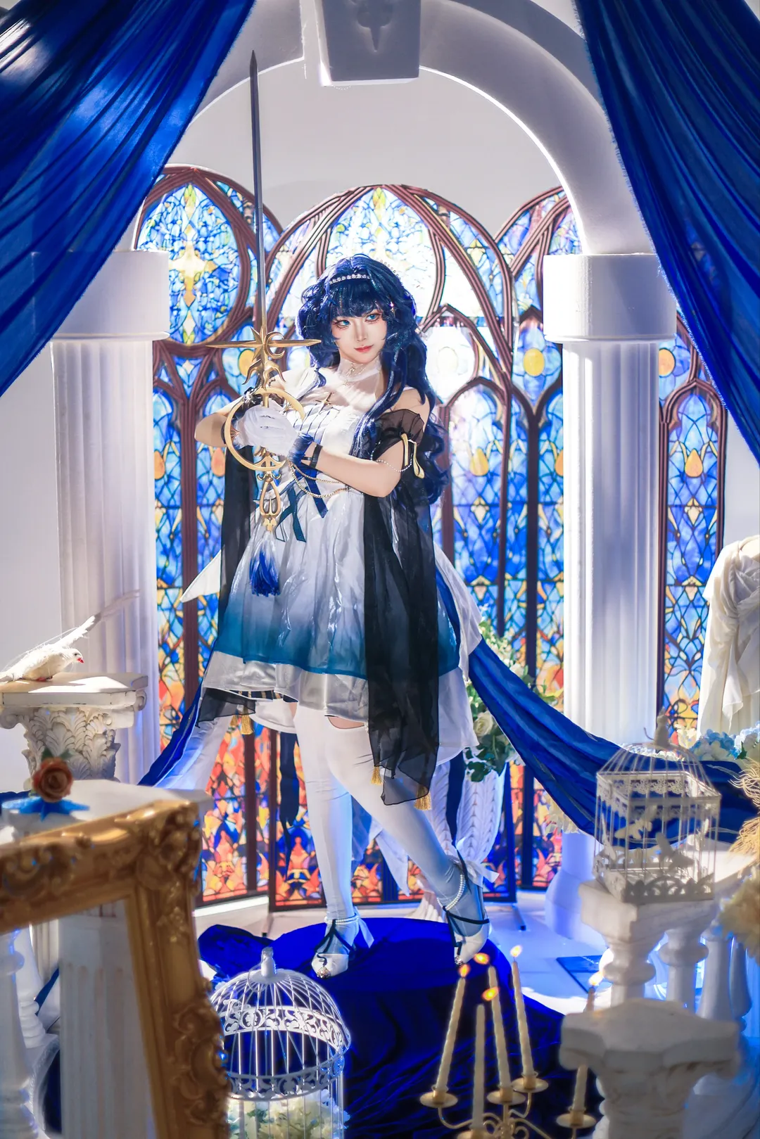 角色扮演, 明日方舟, cosplay摄影, 星极cos, 殿堂上的游禽