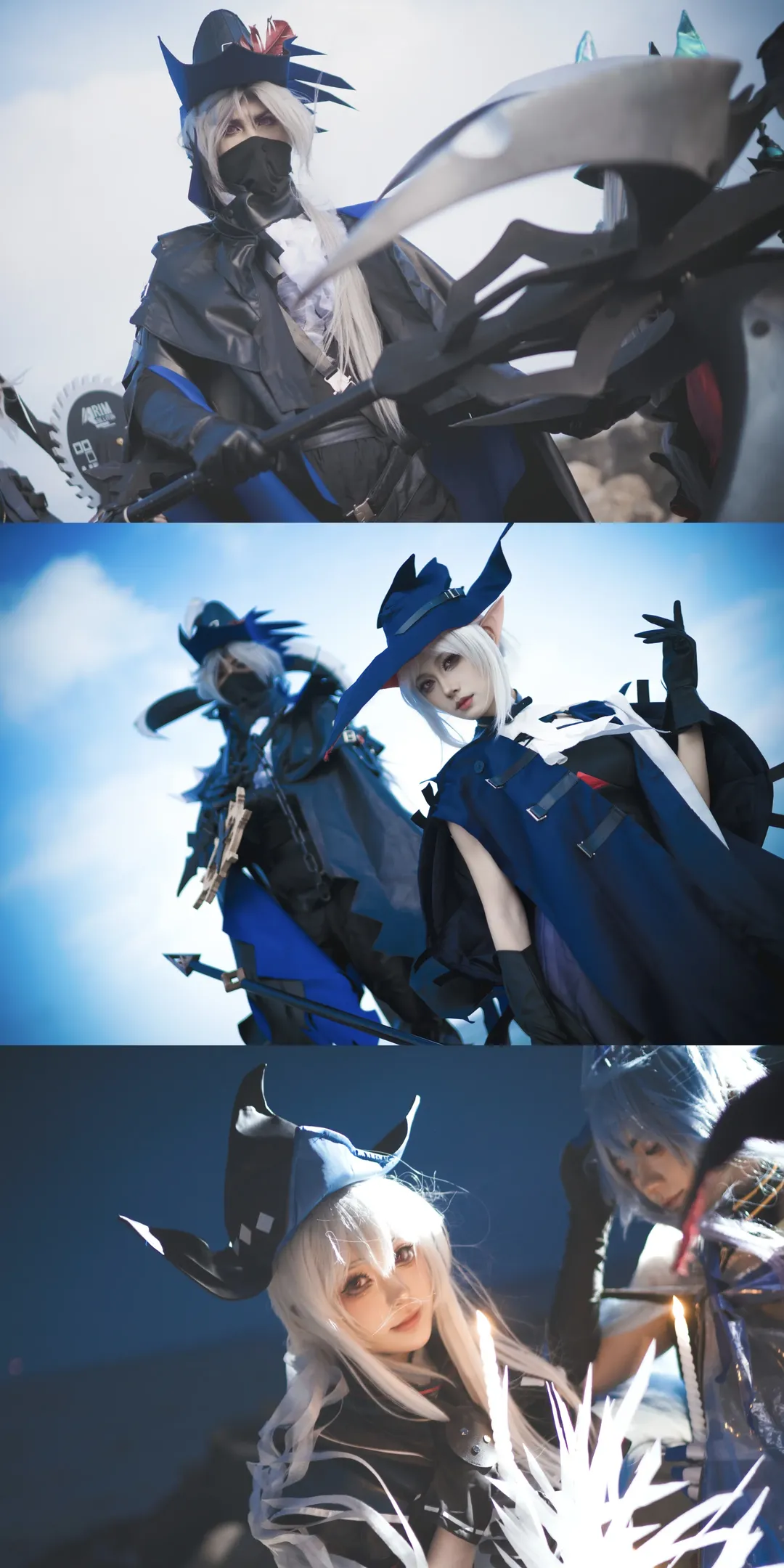 コスプレ, アークナイツ, アビサルハンター, 集合写真, ローレンティナコスプレ - 2枚目