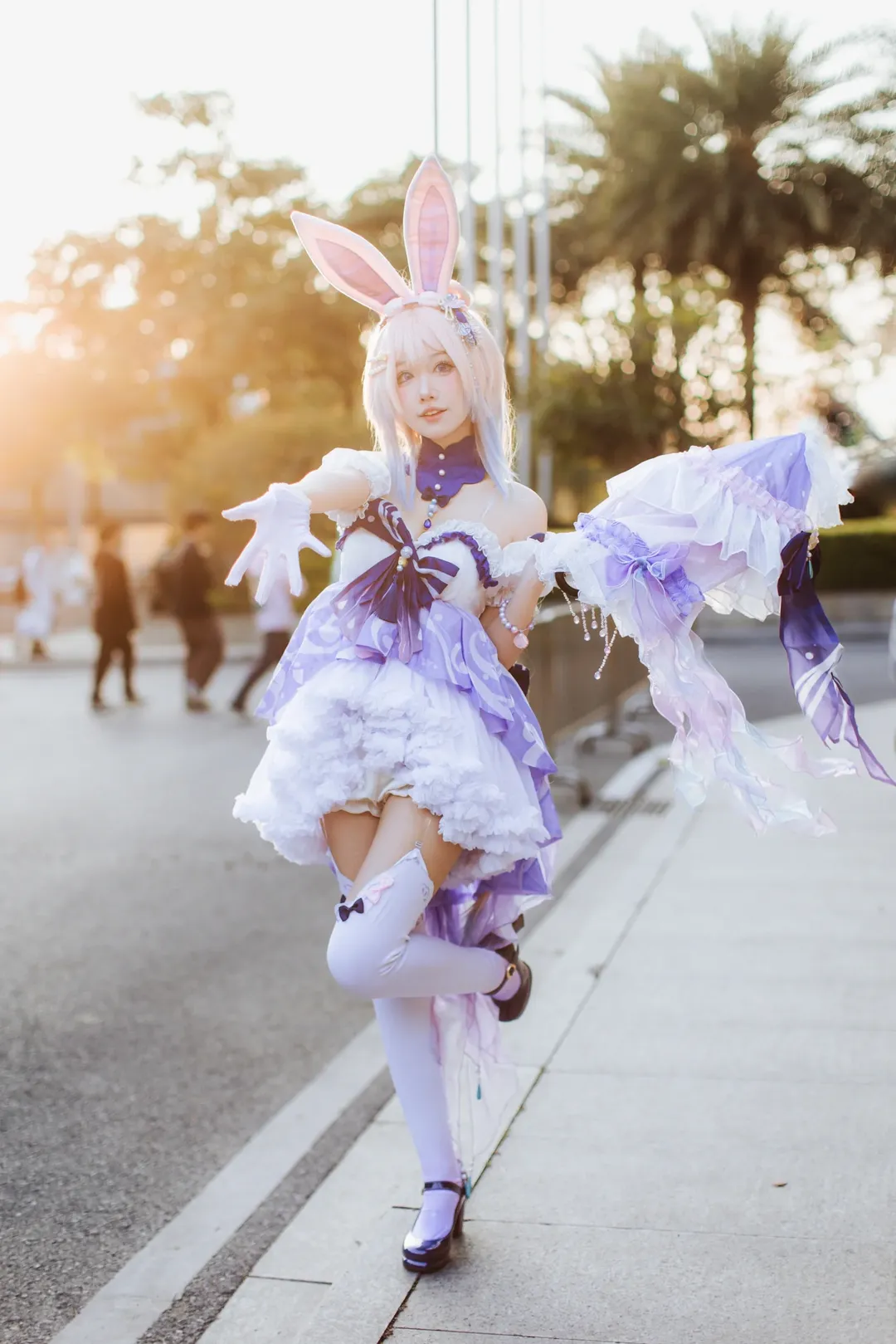 原神, 二次元撮影, イベント写真, ホタルACGエキスポ, 珊瑚宮心海 コスプレ