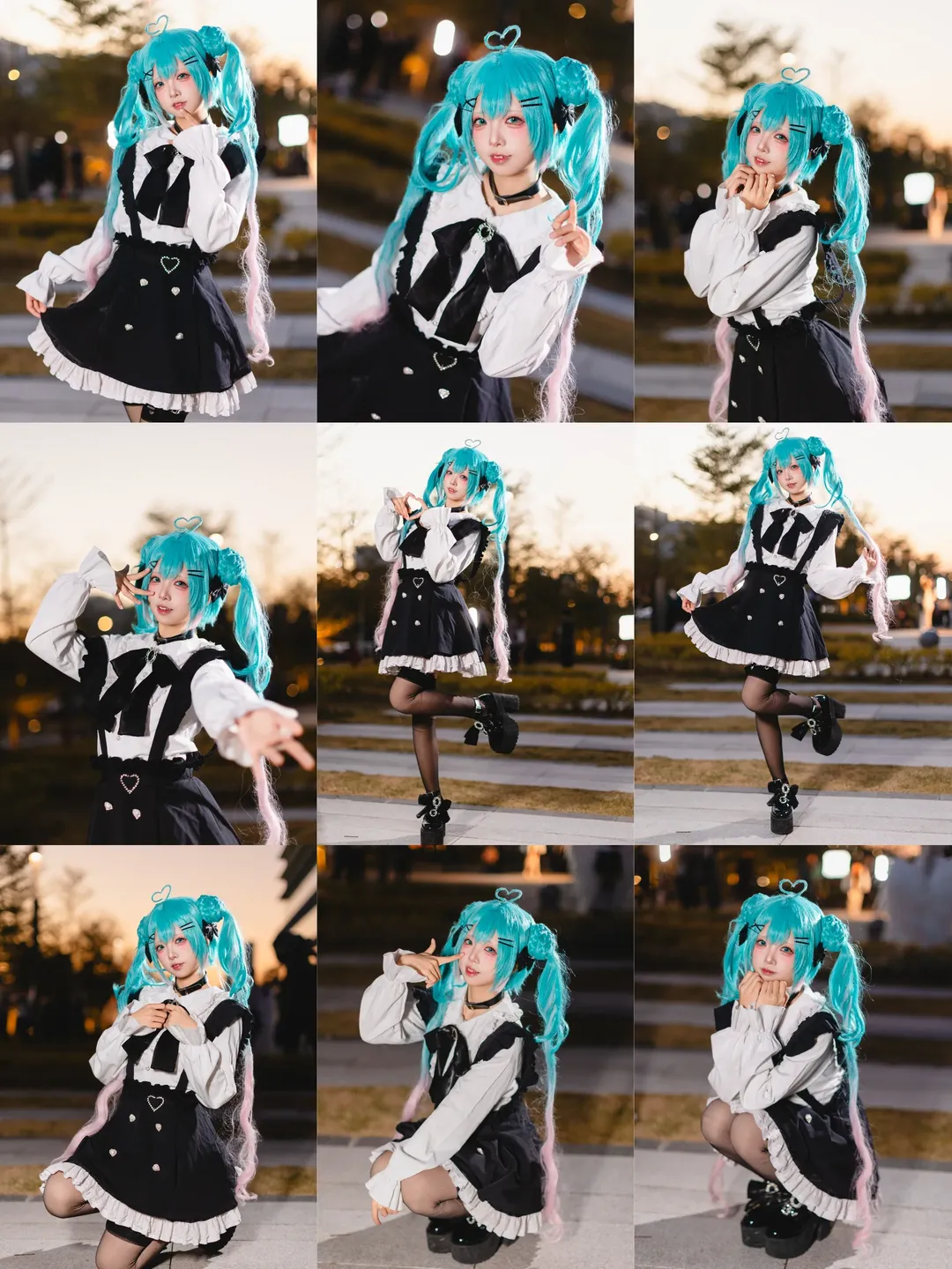 漫展返图, 初音未来cos, 萤火虫动漫嘉年华, Vocaloid, 地雷系 - 第1张