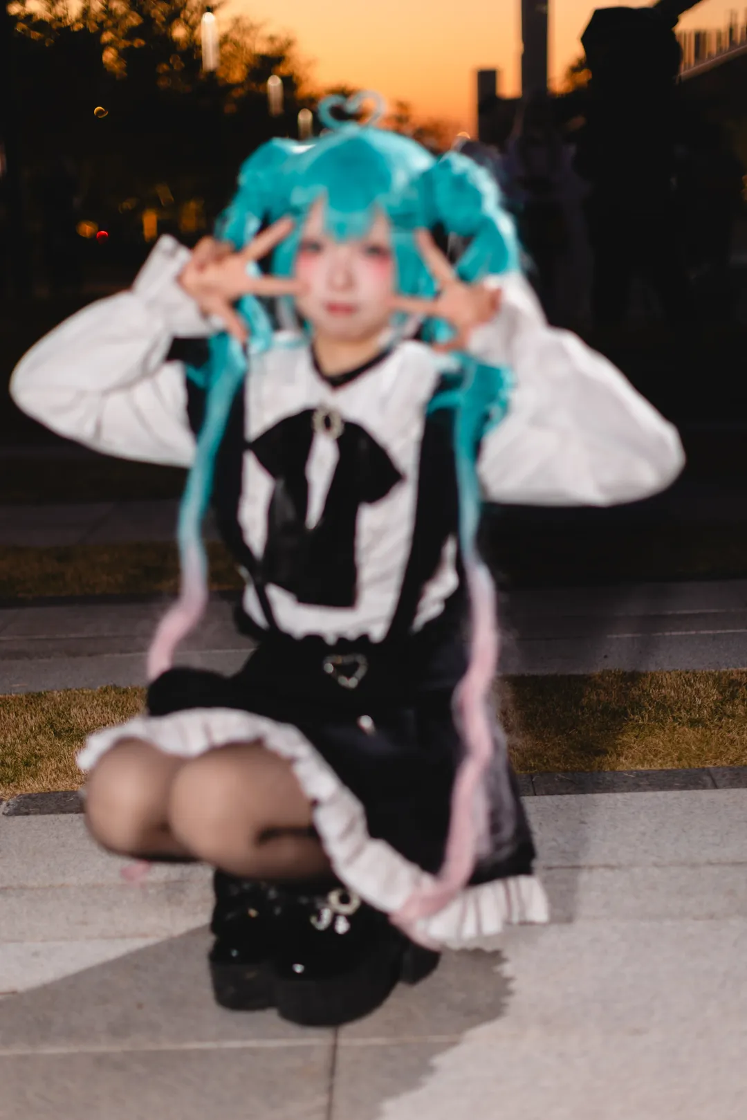 漫展返图, 初音未来cos, 萤火虫动漫嘉年华, Vocaloid, 地雷系 - 第15张