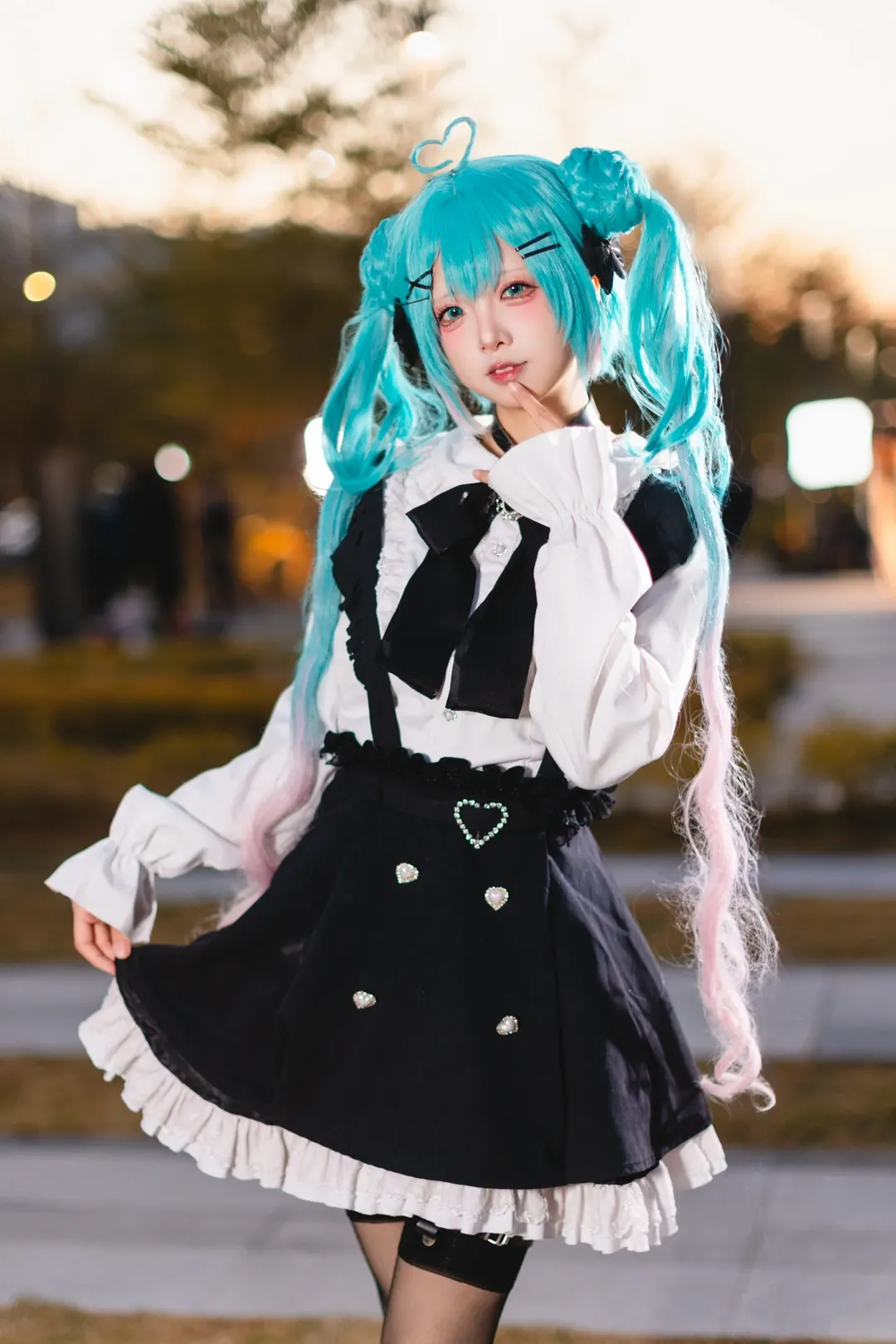 漫展返图, 初音未来cos, 萤火虫动漫嘉年华, Vocaloid, 地雷系