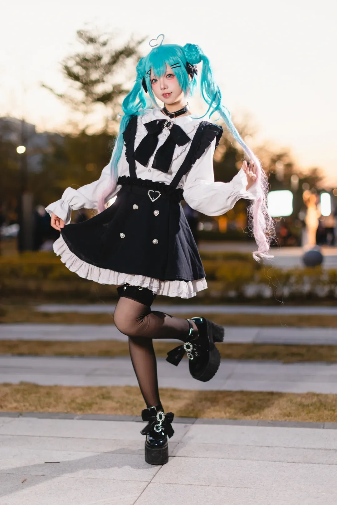 漫展返图, 初音未来cos, 萤火虫动漫嘉年华, Vocaloid, 地雷系 - 第3张