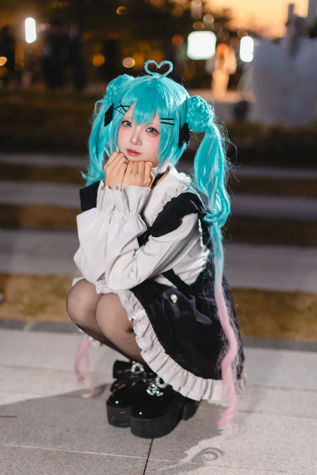 漫展返图, 初音未来cos, 萤火虫动漫嘉年华, Vocaloid, 地雷系 - 第8张