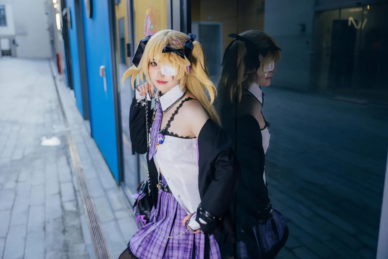 原神, 漫展场照, 夜景人像, cosplay摄影, 菲谢尔cos - 第8张