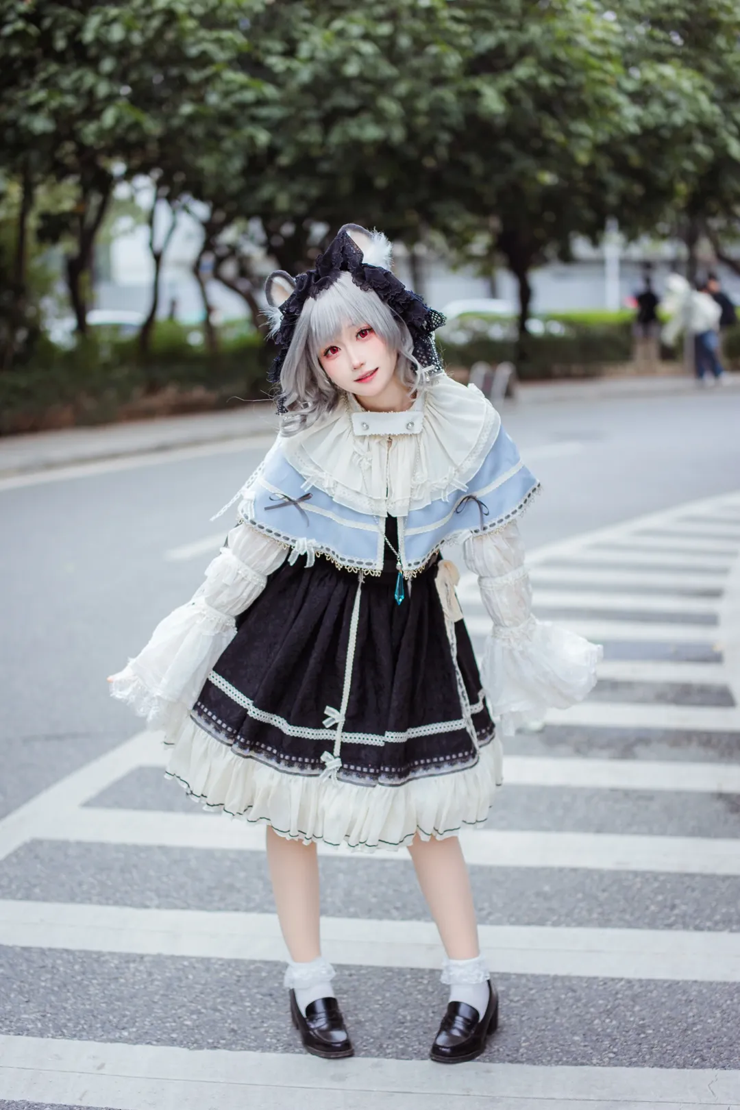 東方Project, イベント写真, ナズーリンコスプレ, 獣耳少女, ロリータファッション - 1枚目