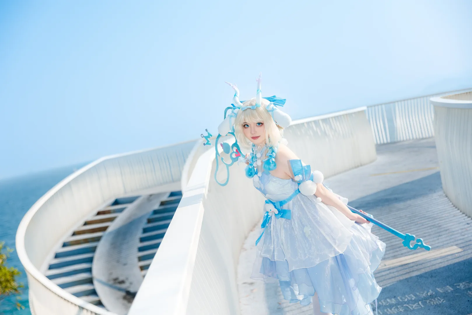 海辺の写真, オナー・オブ・キングス, 瑶 コスプレ, シナモロールの夢, シナモロールコスプレ - 2枚目