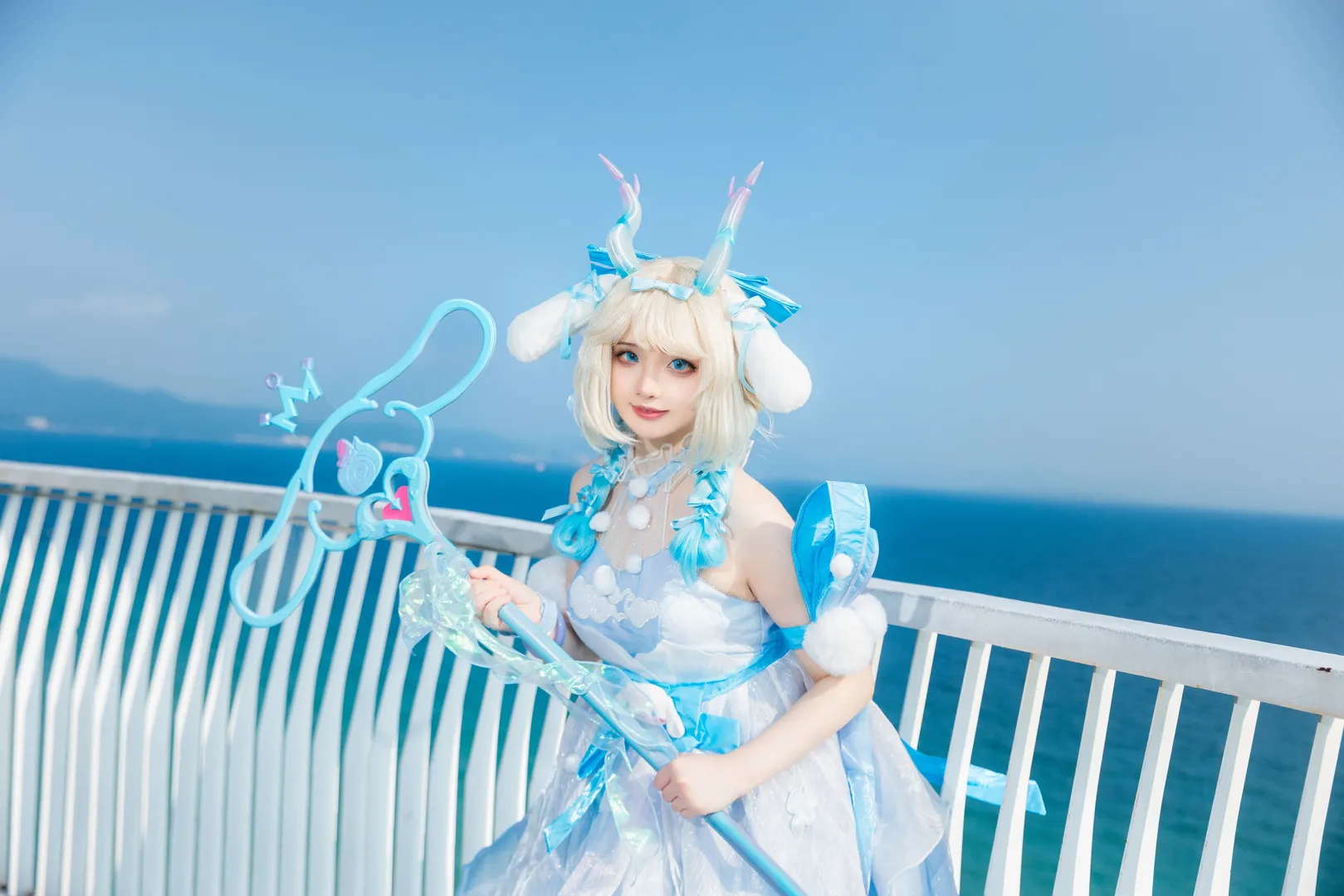 海辺の写真, オナー・オブ・キングス, 瑶 コスプレ, シナモロールの夢, シナモロールコスプレ - 4枚目
