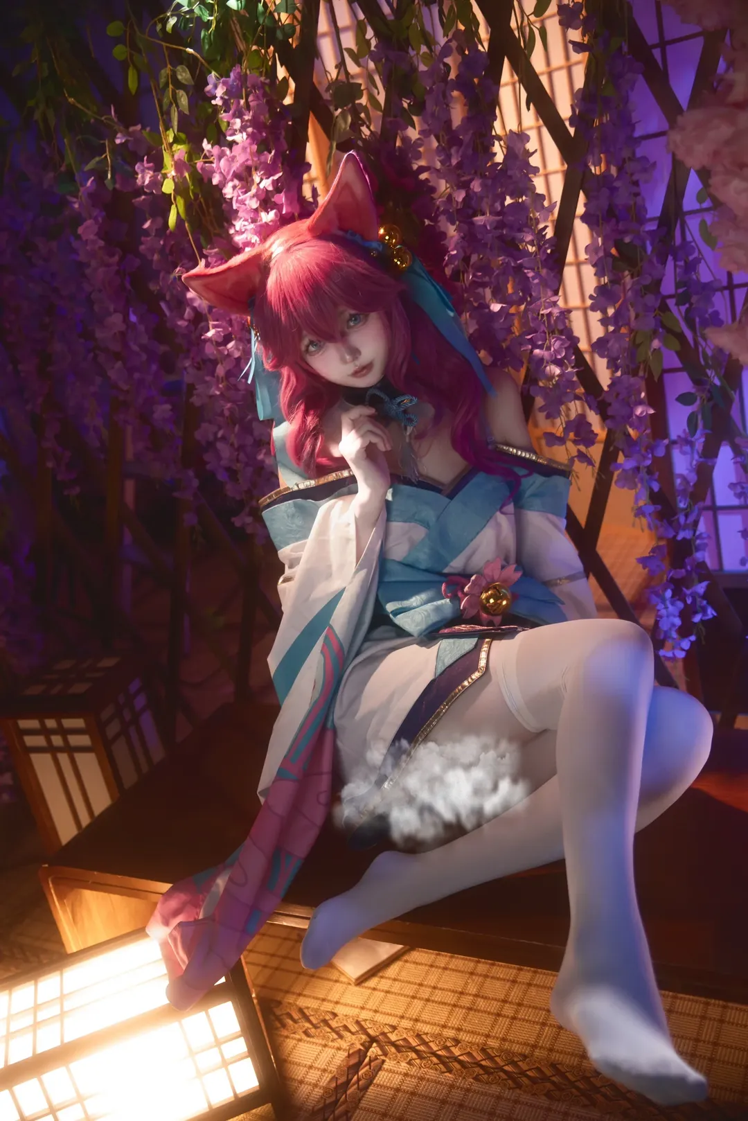 二次元, 拍照姿势, cosplay正片, 阿狸cos, 英雄联盟 - 第1张