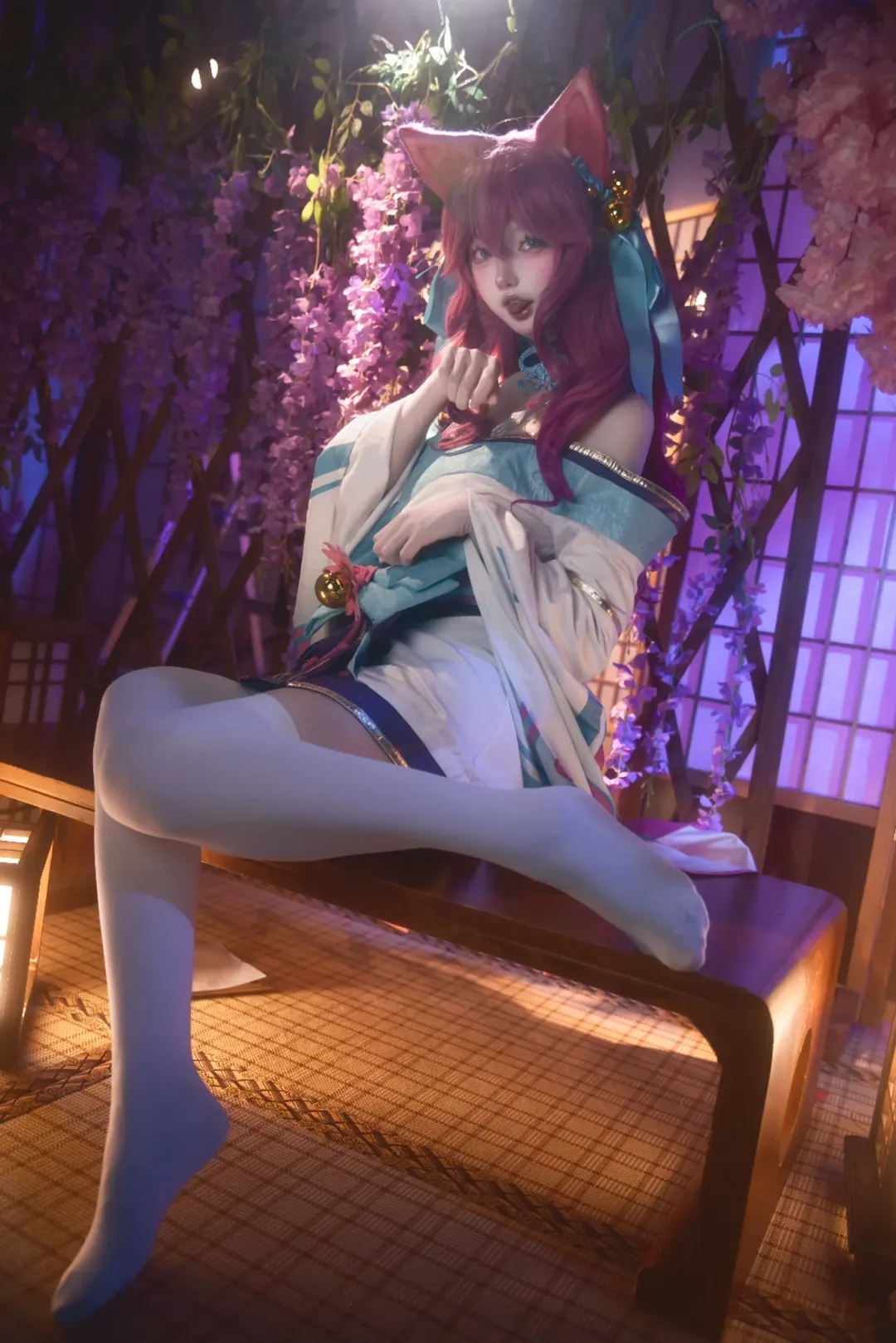 二次元, 拍照姿势, cosplay正片, 阿狸cos, 英雄联盟 - 第6张