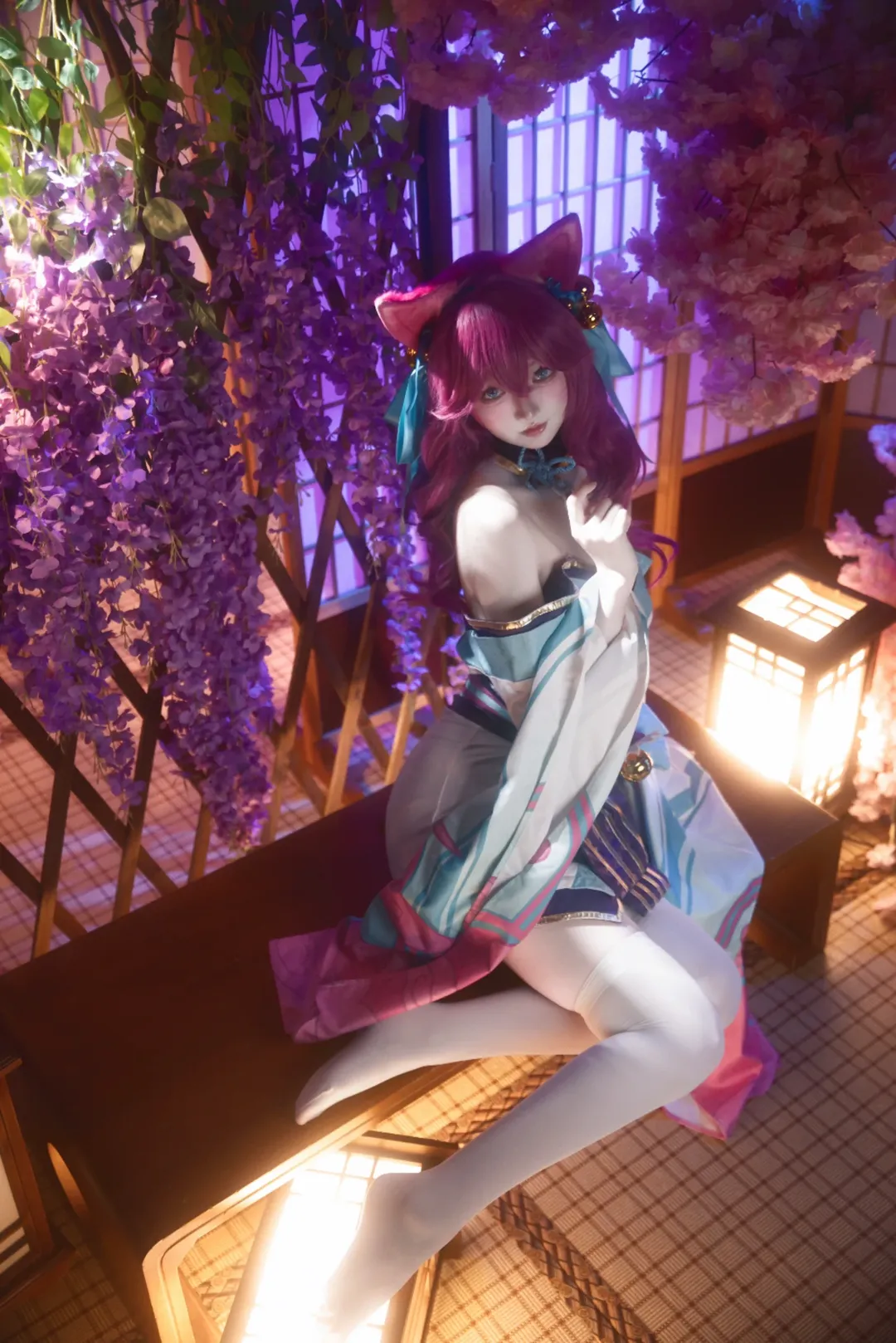 二次元, 拍照姿势, cosplay正片, 阿狸cos, 英雄联盟 - 第8张