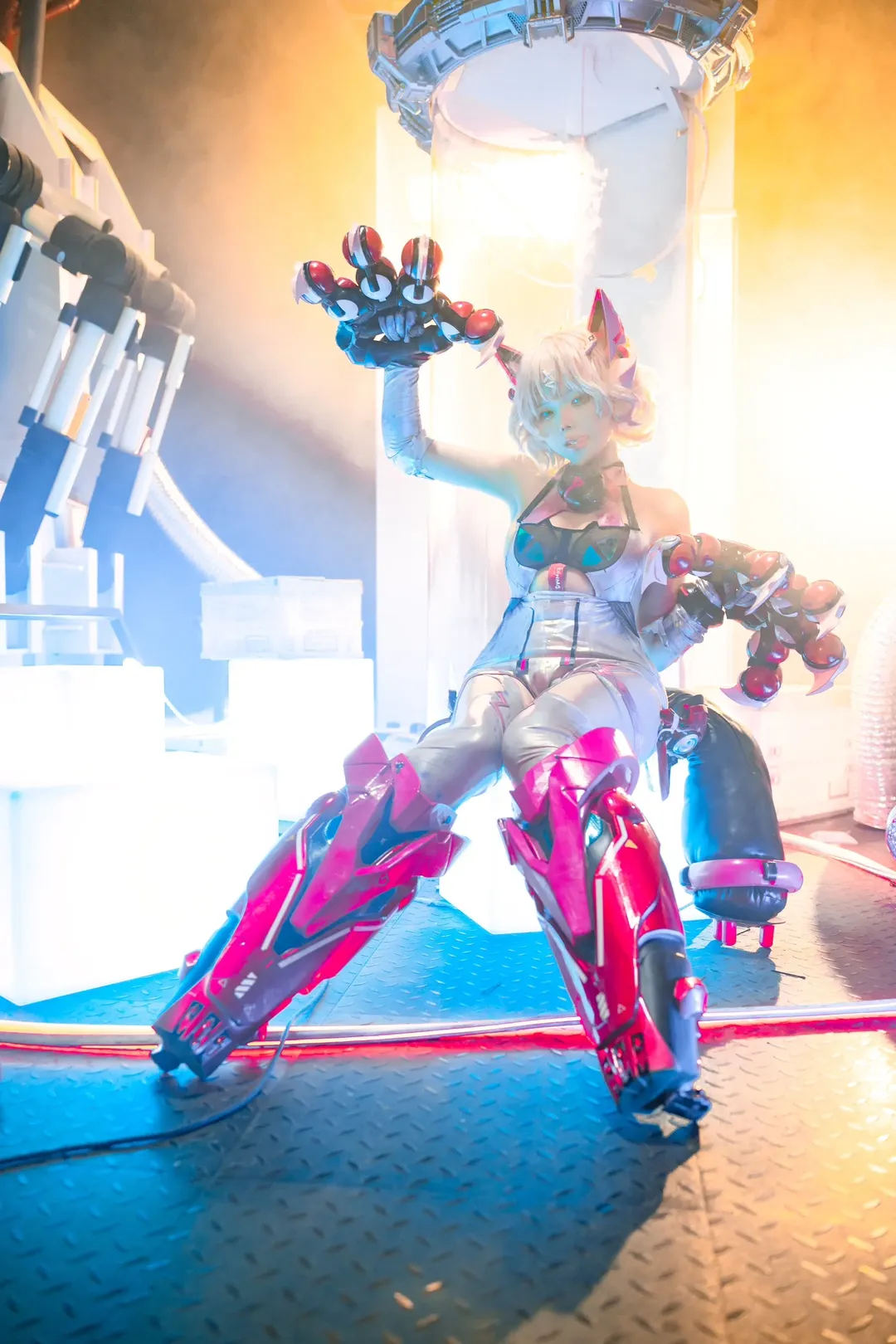 二次元Coser, 少女祈祷中cos, 交错战线, 科幻机甲, 培养舱正片 - 第7张