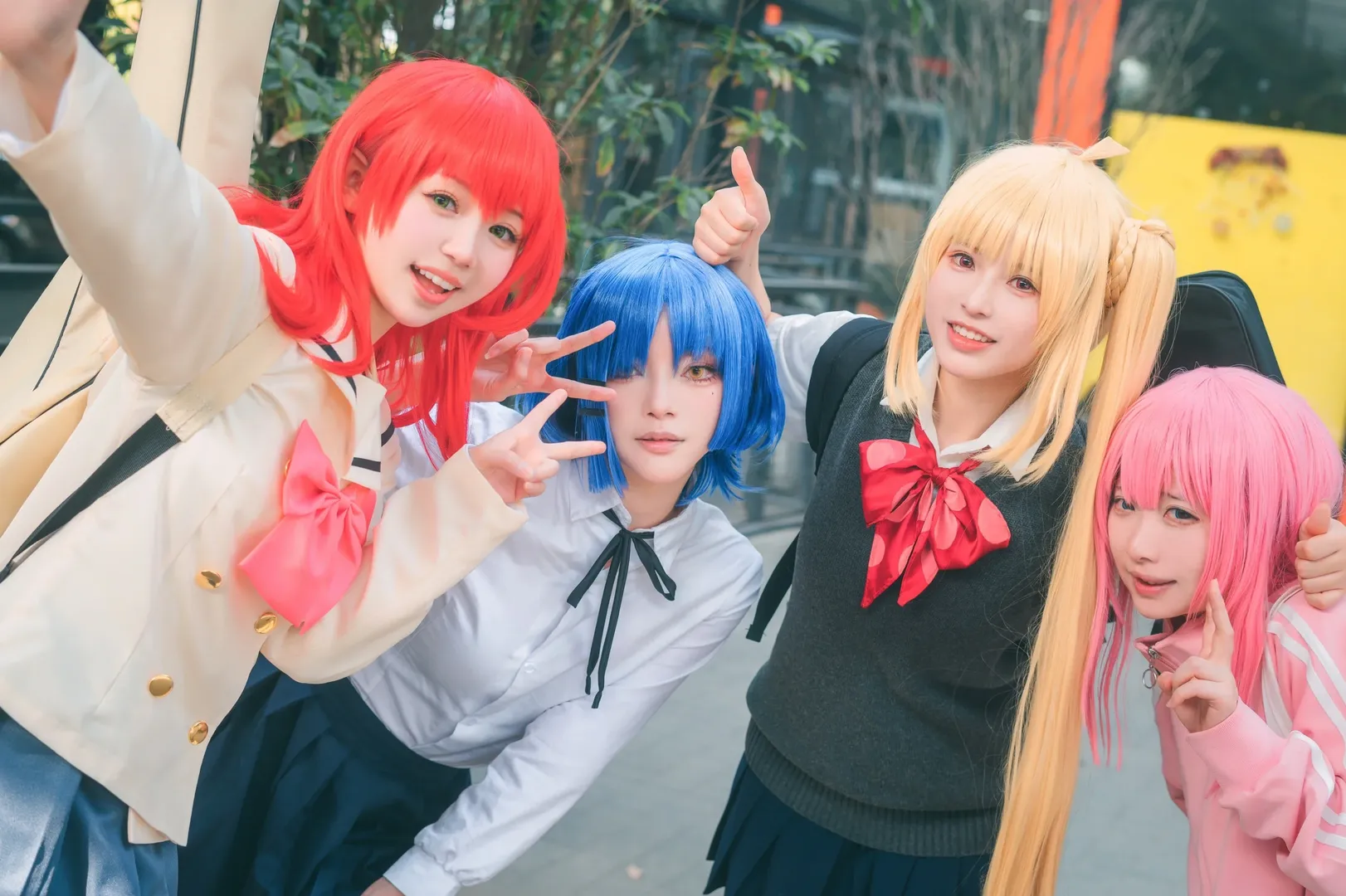 後藤ひとり コスプレ, ぼっち・ざ・ろっく！, 山田リョウ コスプレ, 伊地知虹夏コスプレ, 喜多郁代コスプレ - 10枚目