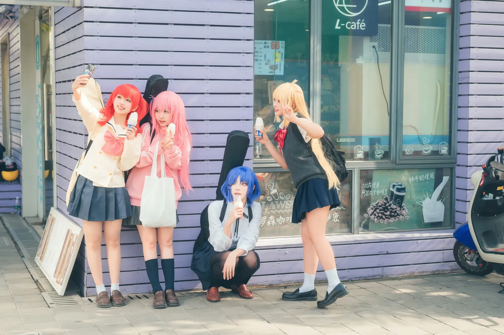 後藤ひとり コスプレ, ぼっち・ざ・ろっく！, 山田リョウ コスプレ, 伊地知虹夏コスプレ, 喜多郁代コスプレ - 11枚目