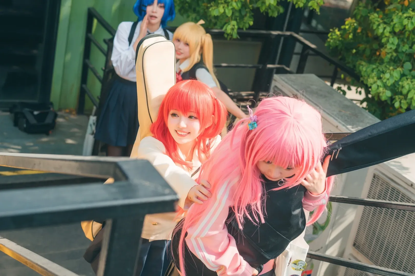 後藤ひとり コスプレ, ぼっち・ざ・ろっく！, 山田リョウ コスプレ, 伊地知虹夏コスプレ, 喜多郁代コスプレ - 14枚目