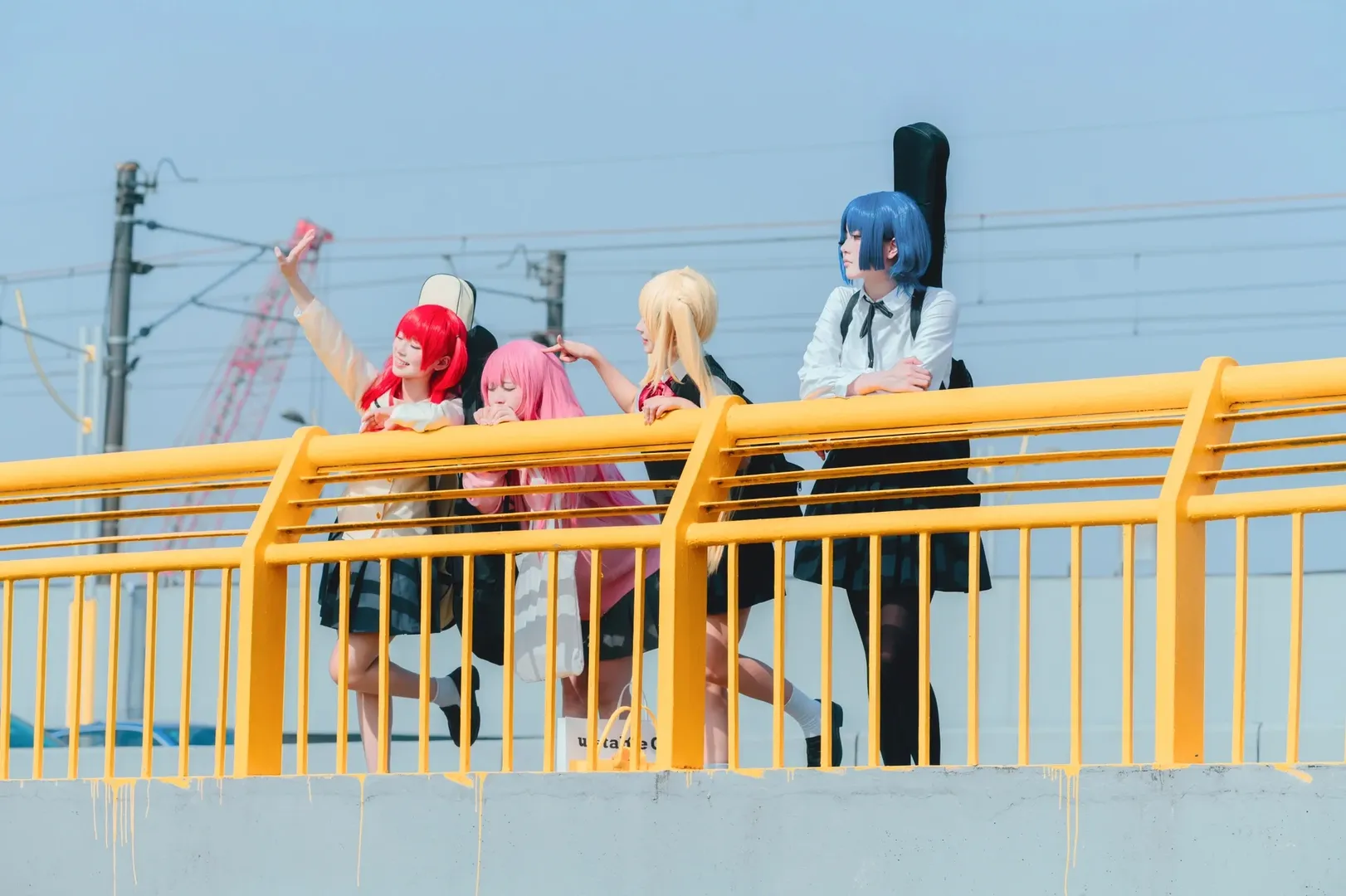 後藤ひとり コスプレ, ぼっち・ざ・ろっく！, 山田リョウ コスプレ, 伊地知虹夏コスプレ, 喜多郁代コスプレ - 15枚目
