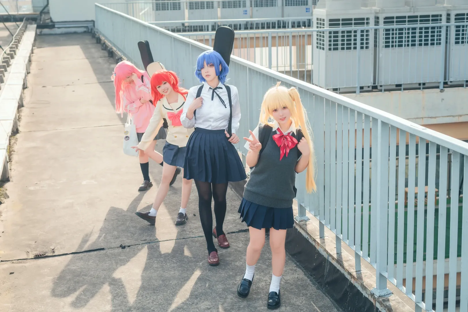後藤ひとり コスプレ, ぼっち・ざ・ろっく！, 山田リョウ コスプレ, 伊地知虹夏コスプレ, 喜多郁代コスプレ - 17枚目