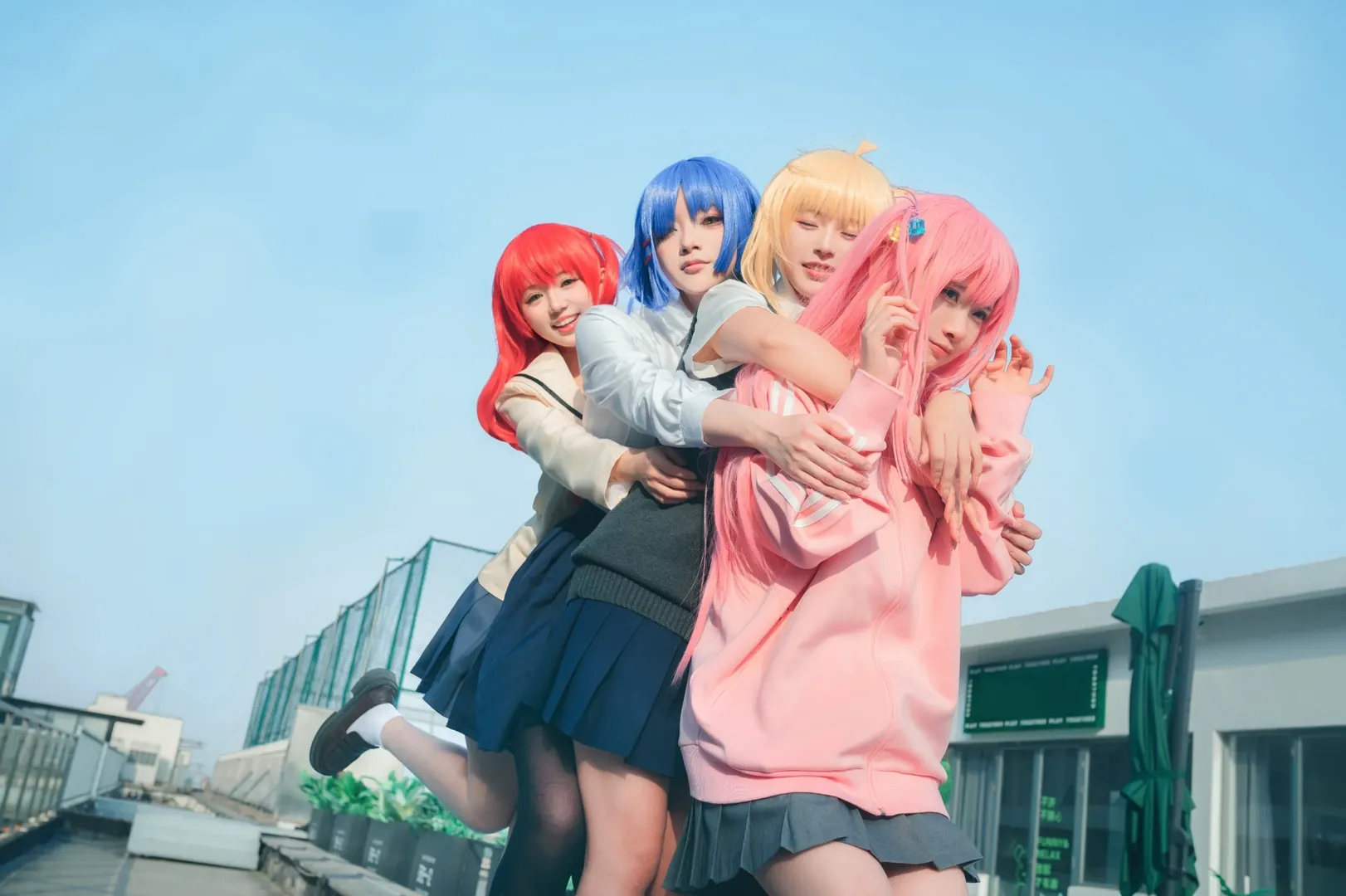 後藤ひとり コスプレ, ぼっち・ざ・ろっく！, 山田リョウ コスプレ, 伊地知虹夏コスプレ, 喜多郁代コスプレ - 18枚目