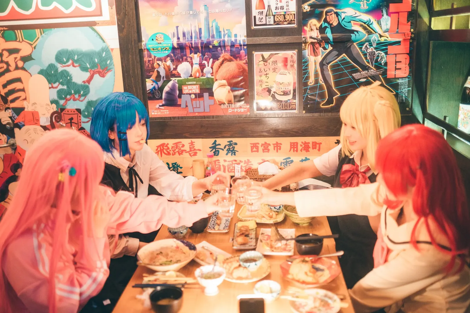 後藤ひとり コスプレ, ぼっち・ざ・ろっく！, 山田リョウ コスプレ, 伊地知虹夏コスプレ, 喜多郁代コスプレ - 9枚目