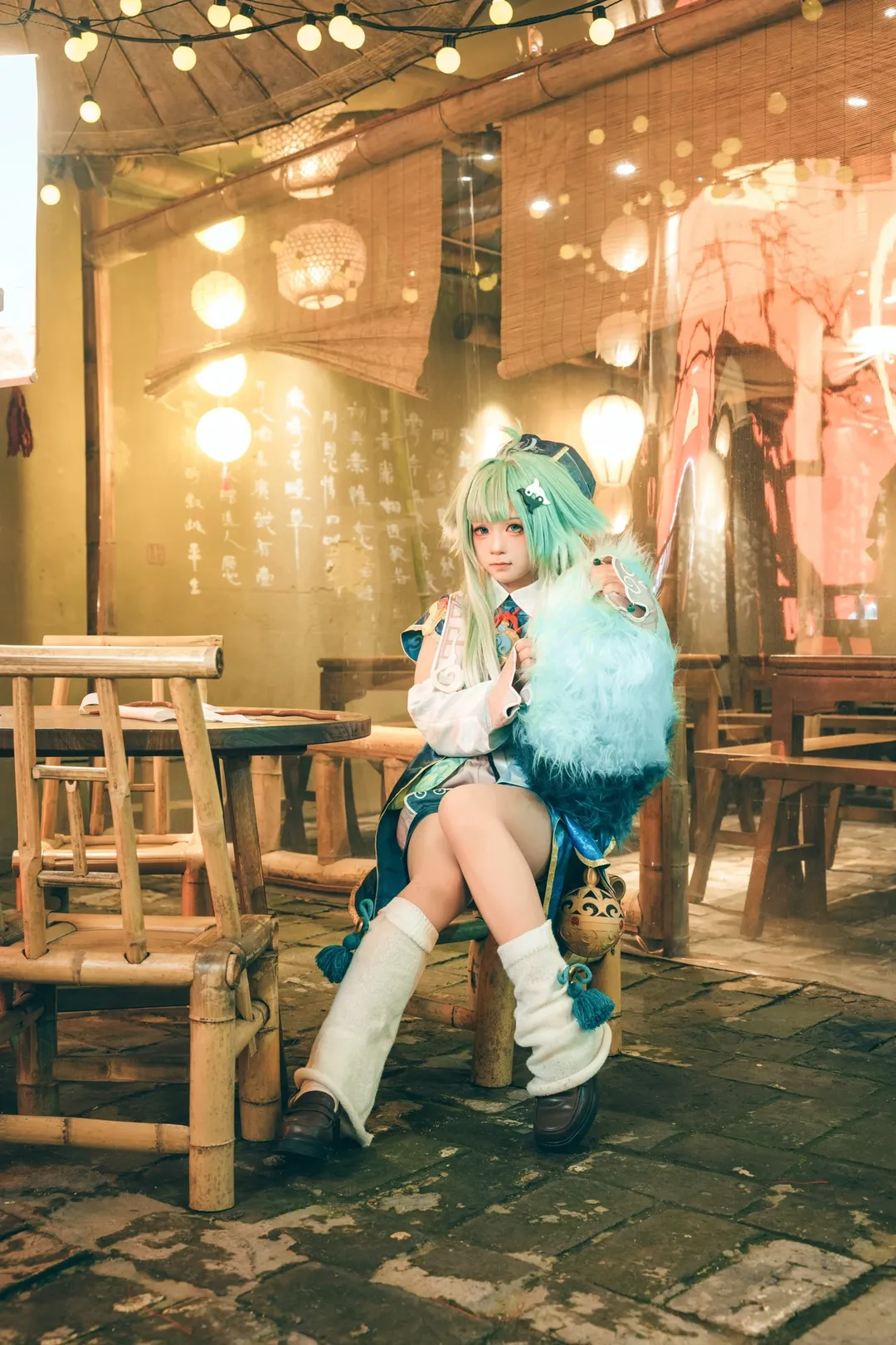 崩壊：スターレイル, 古風コスプレ, フォフォ コスプレ, 夜景撮影, 長沙の古い街並みの外景 - 7枚目