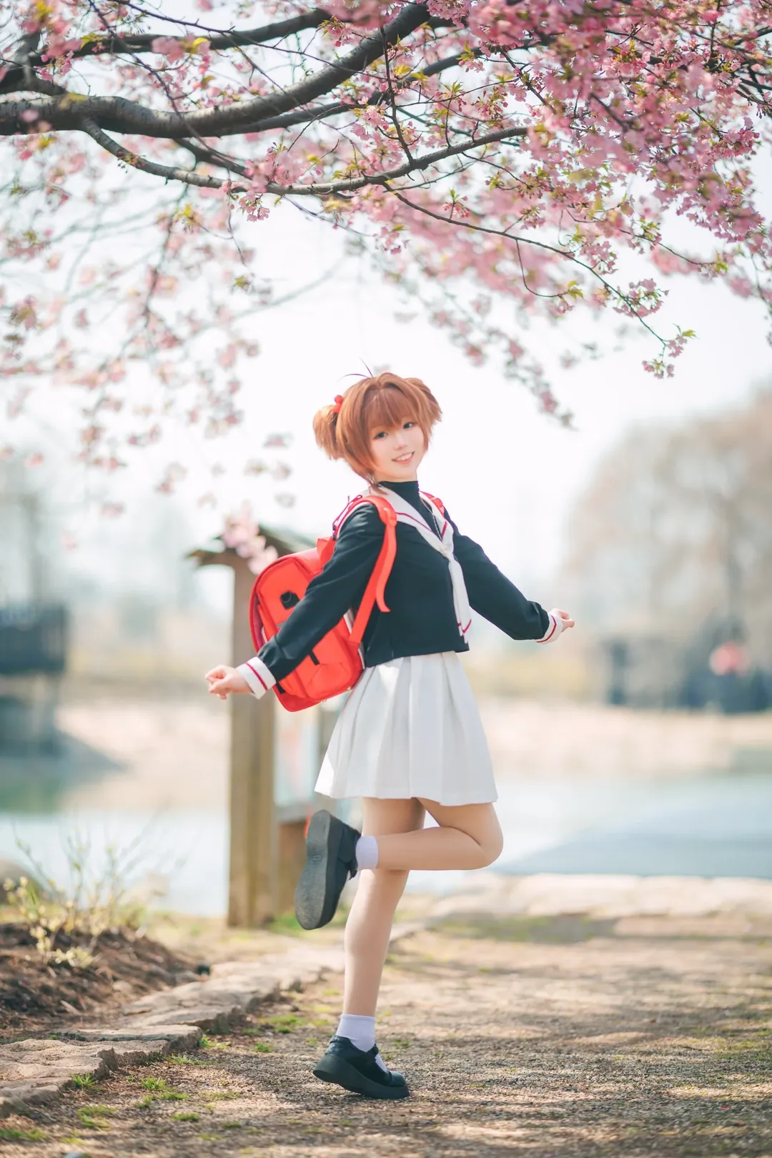 さくら コスプレ, カードキャプターさくら, 二次元ファッション, 春の撮影, 早桜遊園 - 10枚目