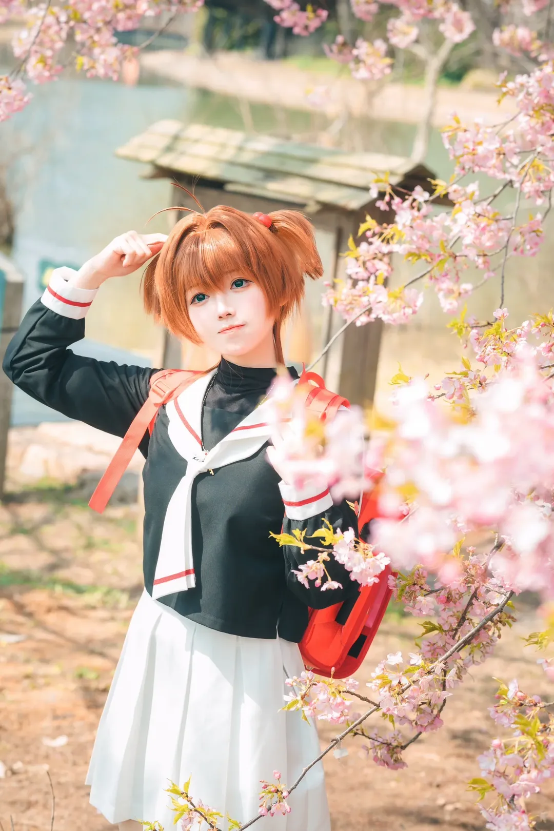 さくら コスプレ, カードキャプターさくら, 二次元ファッション, 春の撮影, 早桜遊園 - 4枚目