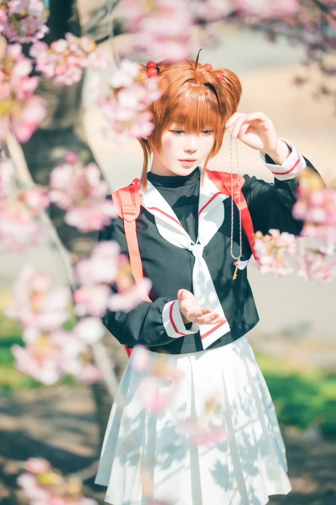 さくら コスプレ, カードキャプターさくら, 二次元ファッション, 春の撮影, 早桜遊園 - 6枚目