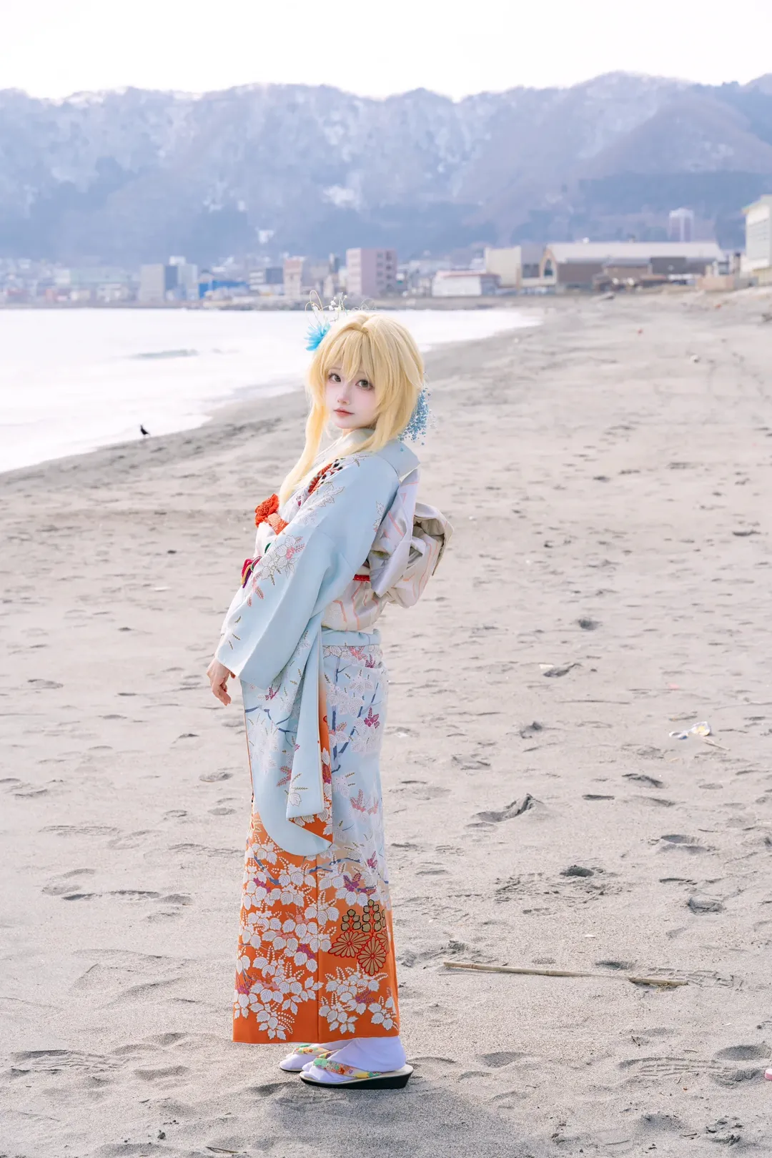 原神, 荧cos, 冬日穿搭, 日系摄影, 和服写真 - 第4张