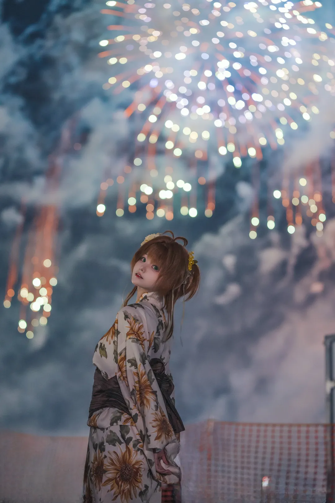 夏の雰囲気, カードキャプターさくら, ソニー α7R V, カードキャプターさくらコスプレ, 花火大会の撮影