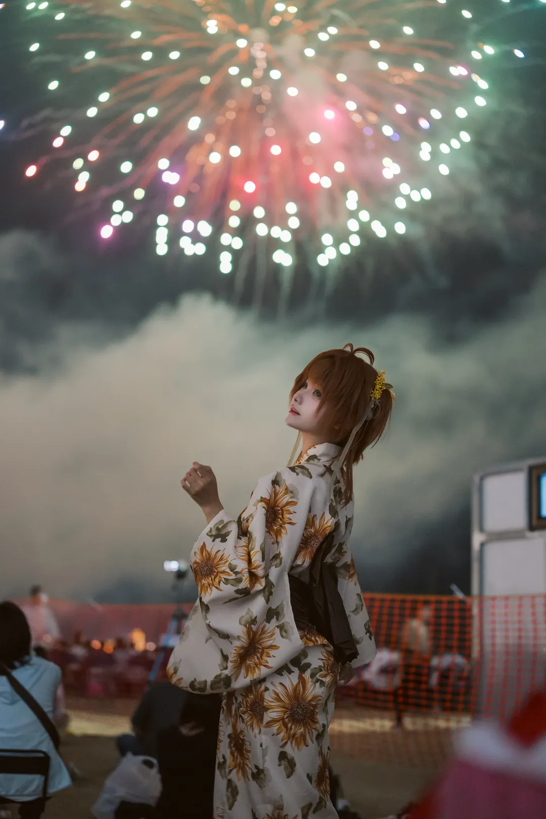 夏日氛围感, 魔卡少女樱, 索尼A7R5, 魔卡少女樱cos, 花火大会摄影 - 第6张
