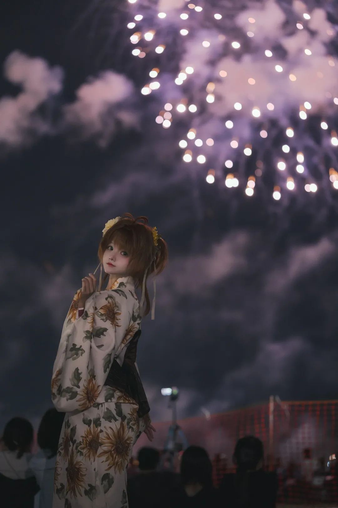 夏日氛围感, 魔卡少女樱, 索尼A7R5, 魔卡少女樱cos, 花火大会摄影 - 第9张