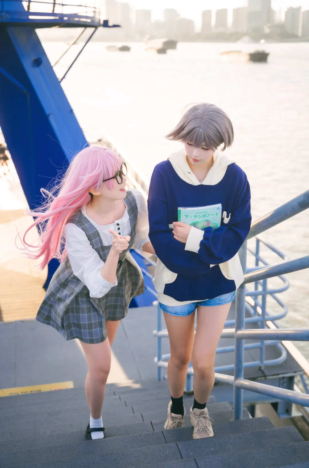二次元摄影, 双人cos, 户外cosplay, BanG Dream! It's MyGO!!!!!, 千早爱音cos - 第1张