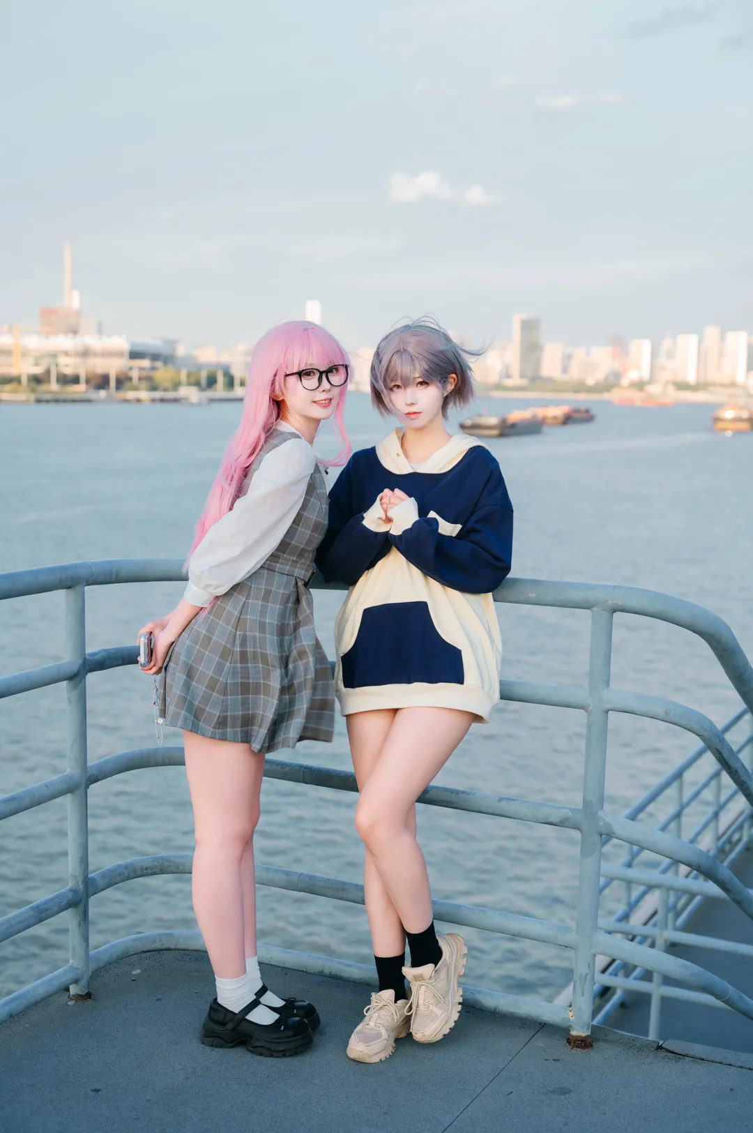 二次元摄影, 双人cos, 户外cosplay, BanG Dream! It's MyGO!!!!!, 千早爱音cos - 第4张
