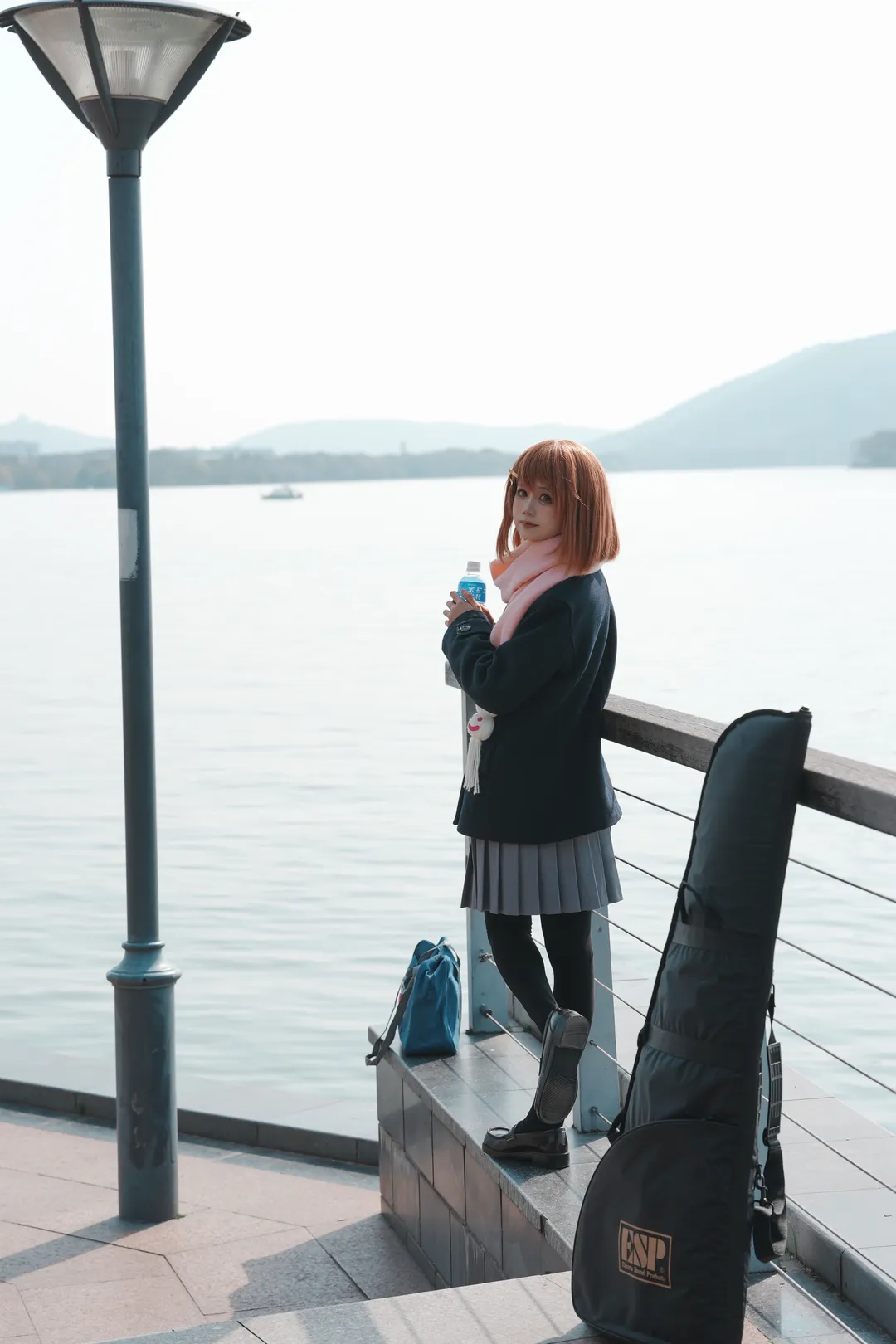 cosplay摄影, 轻音少女, 索尼A7M5, 春日外景, 平泽唯cos - 第12张
