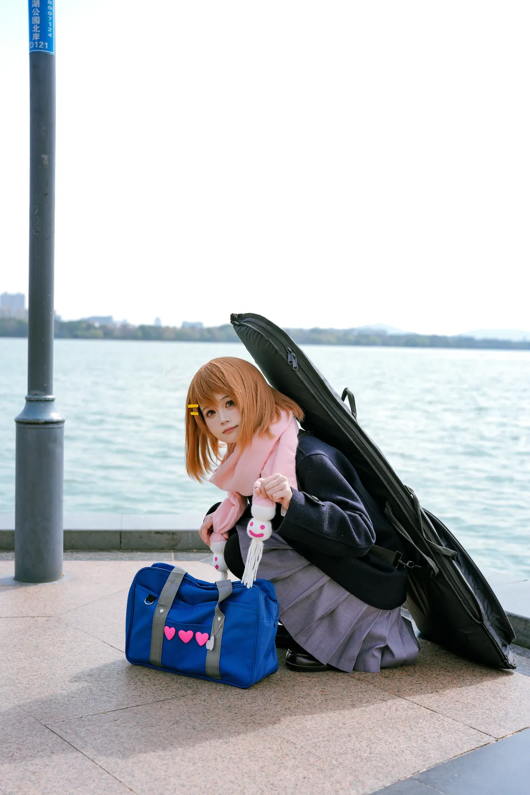 cosplay摄影, 轻音少女, 索尼A7M5, 春日外景, 平泽唯cos - 第6张