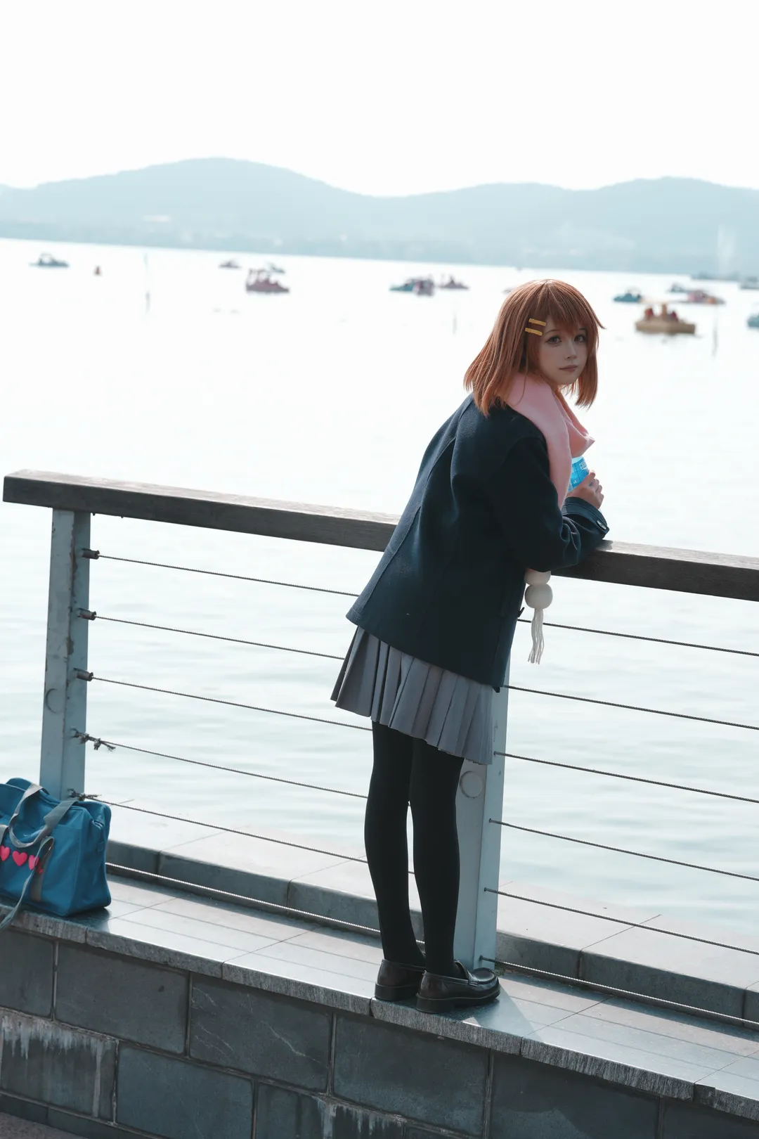 cosplay摄影, 轻音少女, 索尼A7M5, 春日外景, 平泽唯cos - 第9张