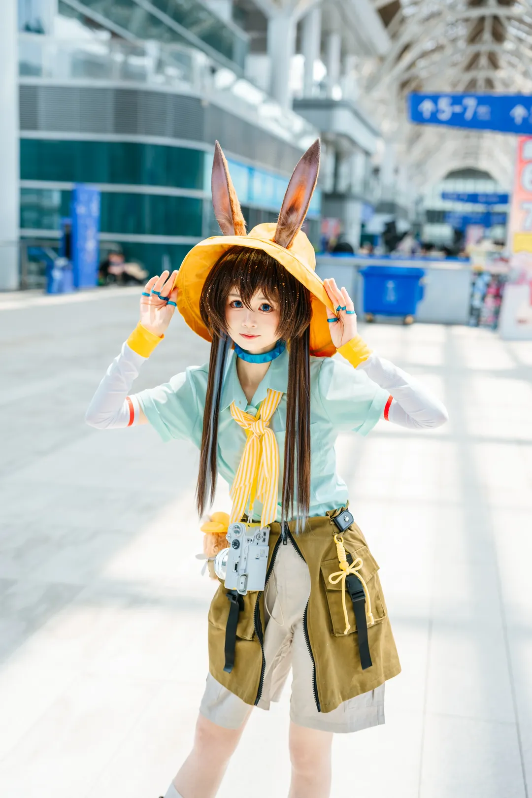 明日方舟, 阿米娅cos, 户外cos, cosplay穿搭, 春游拍照 - 第2张