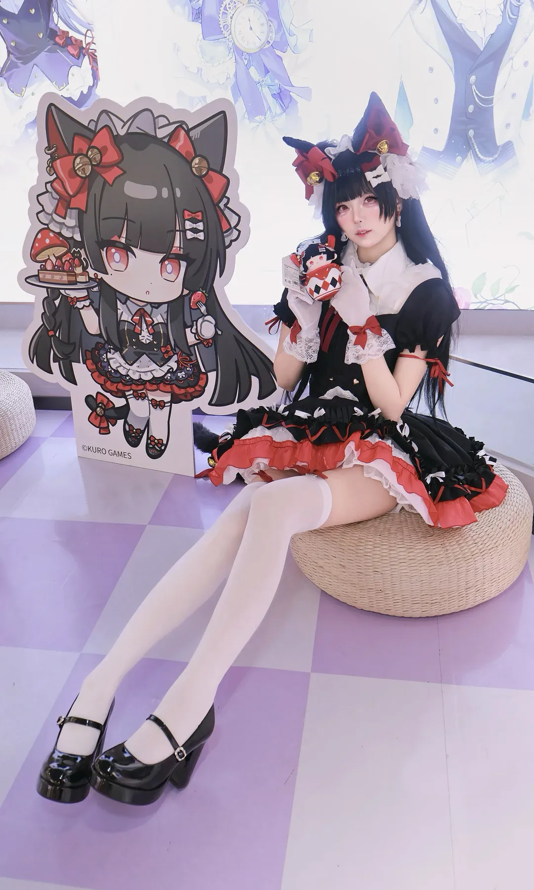 鸣潮, Cosplay穿搭, 千咲cos, 鸣潮cosplay, 鸣潮坠梦奇境 - 第1张