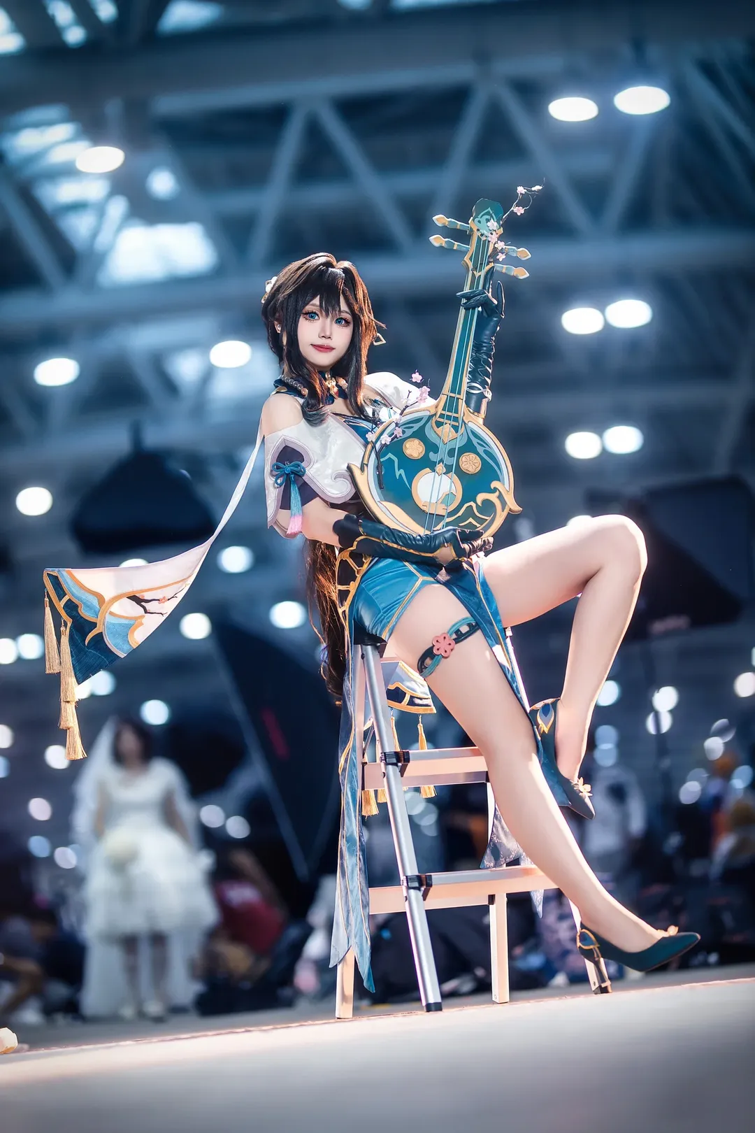 二次元少女, 崩坏星穹铁道, 漫展场照, 阮梅cos, 国风Cosplay