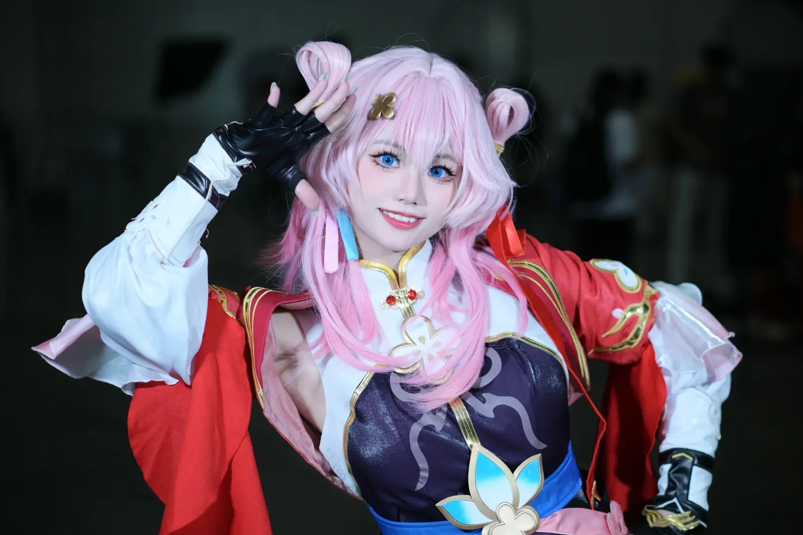 2D, cosplay, Honkai: Star Rail, March 7th cosplay, Convention photography - Image 3
