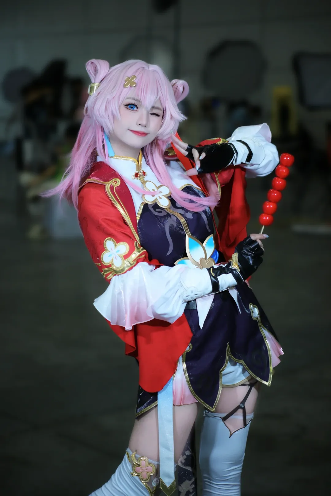 二次元, cosplay, 崩坏星穹铁道, 三月七cos, 漫展摄影