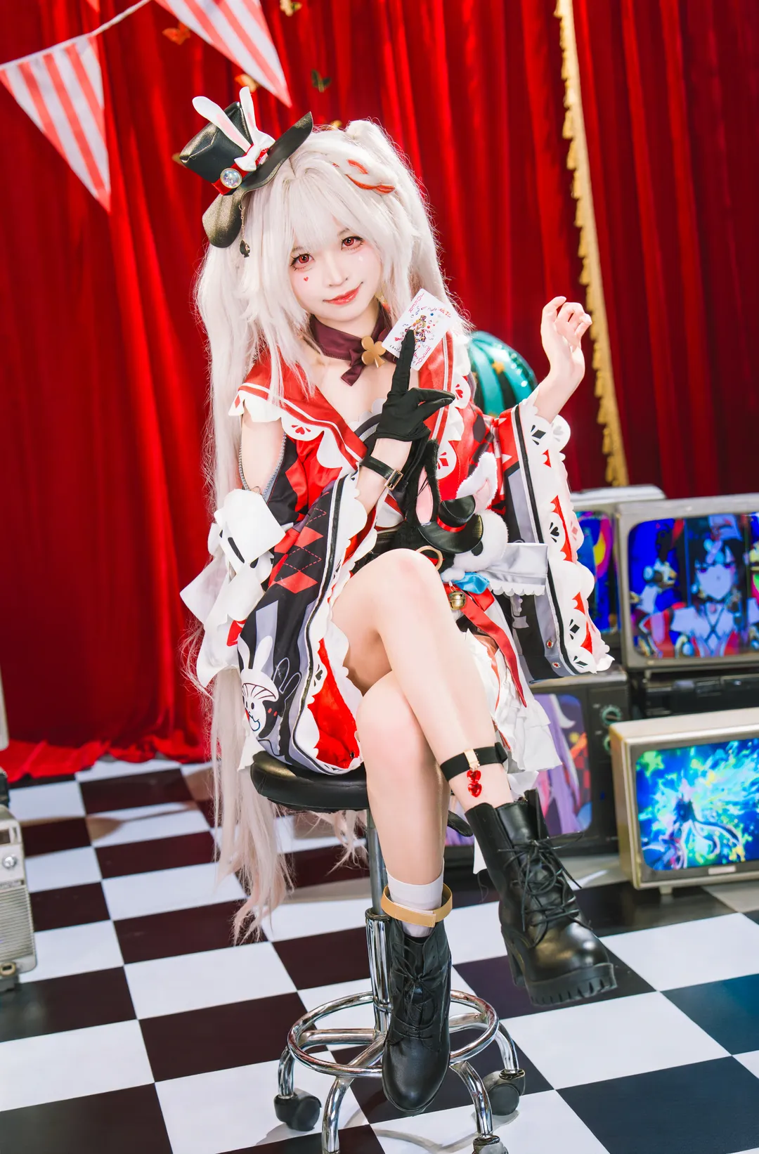 崩坏星穹铁道, 火花cos, cosplay摄影, 二次元还原, 马戏团风格 - 第1张