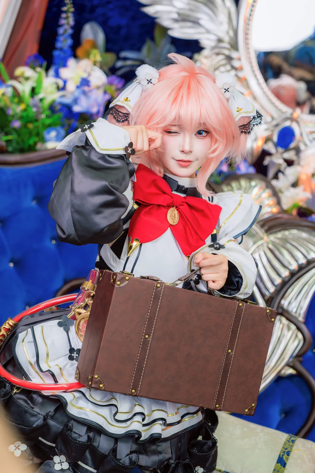 イベント撮影, 蛍火虫アニメカーニバル, ピンク髪コスプレ, アフコスプレ, 白銀の城 - 2枚目
