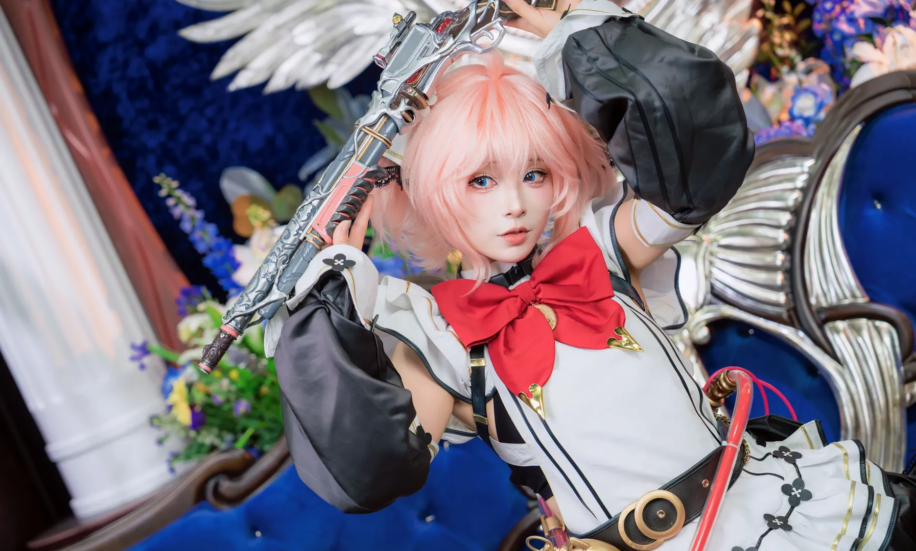 イベント撮影, 蛍火虫アニメカーニバル, ピンク髪コスプレ, アフコスプレ, 白銀の城 - 5枚目