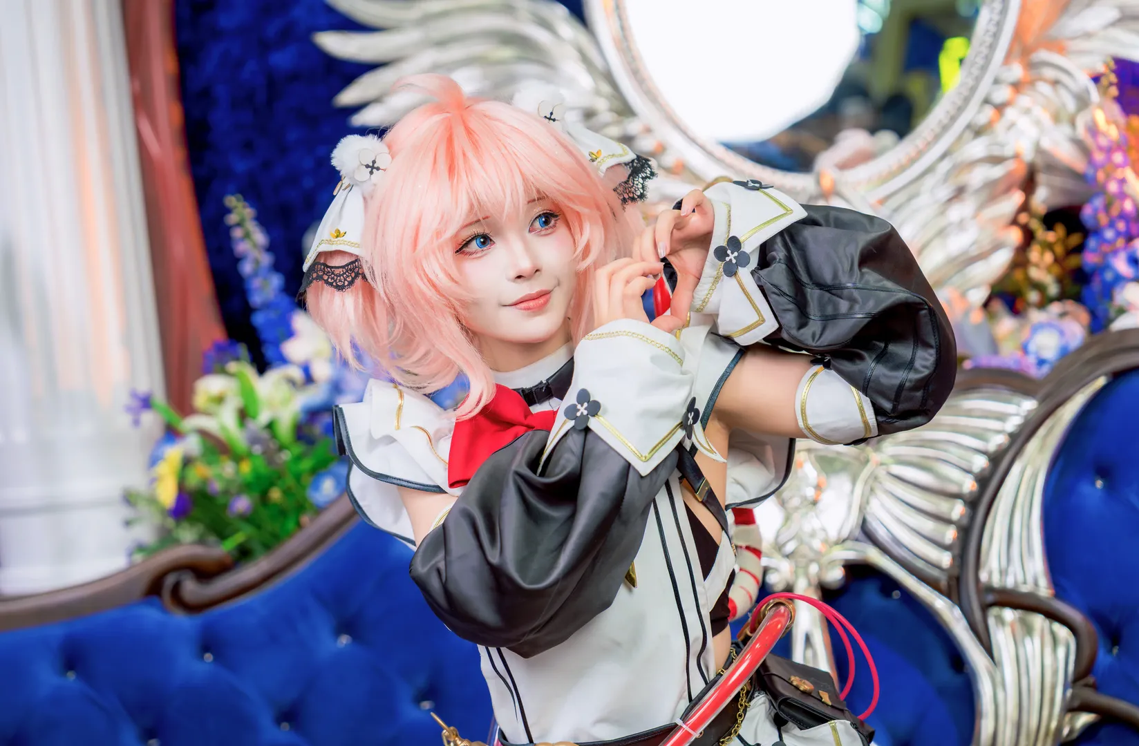 イベント撮影, 蛍火虫アニメカーニバル, ピンク髪コスプレ, アフコスプレ, 白銀の城 - 7枚目