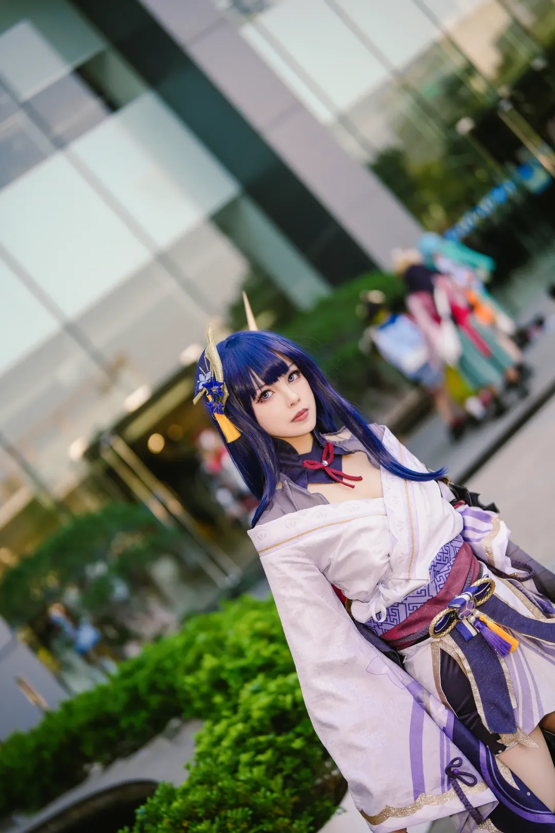 原神, イベント写真, コスプレイヤー, コスプレ日常, 雷電将軍コスプレ - 2枚目