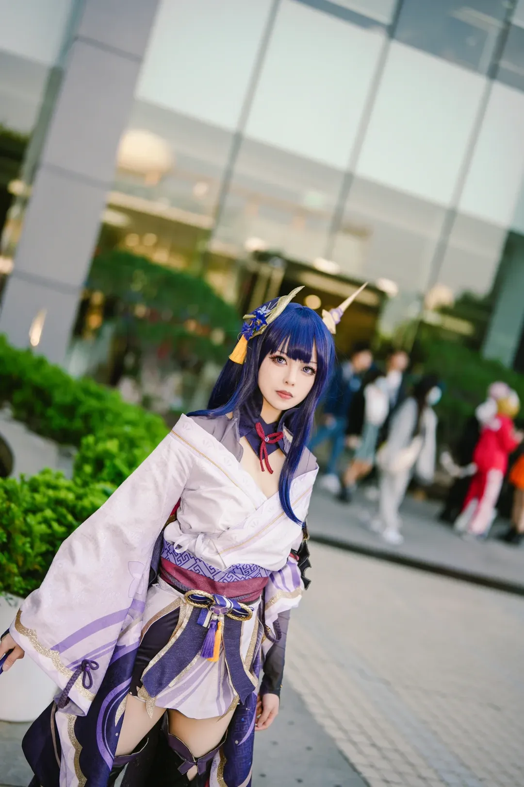原神, イベント写真, コスプレイヤー, コスプレ日常, 雷電将軍コスプレ - 3枚目